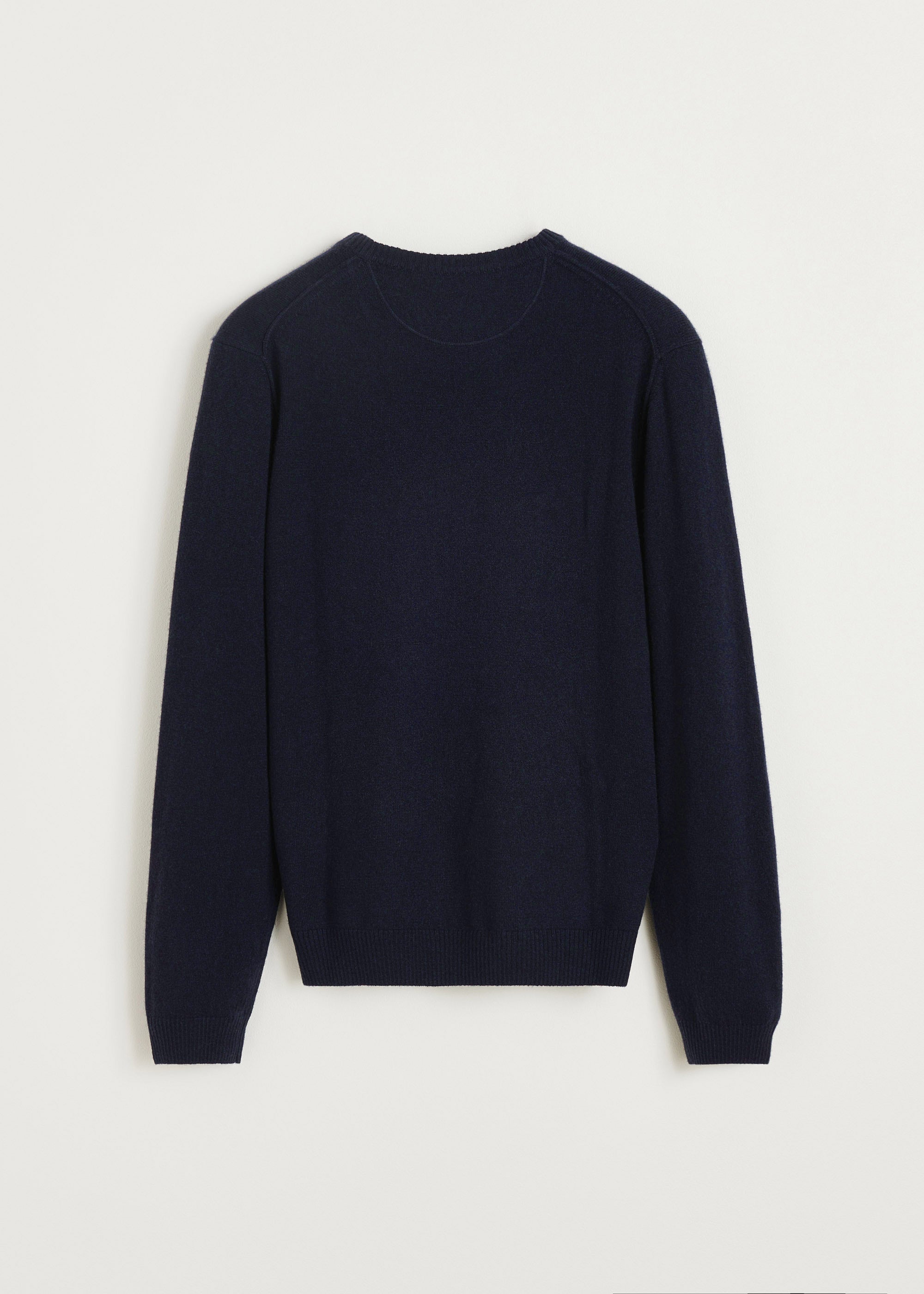 Leonardo sweater – pure cashmere | Black Blue Sweater aiayu