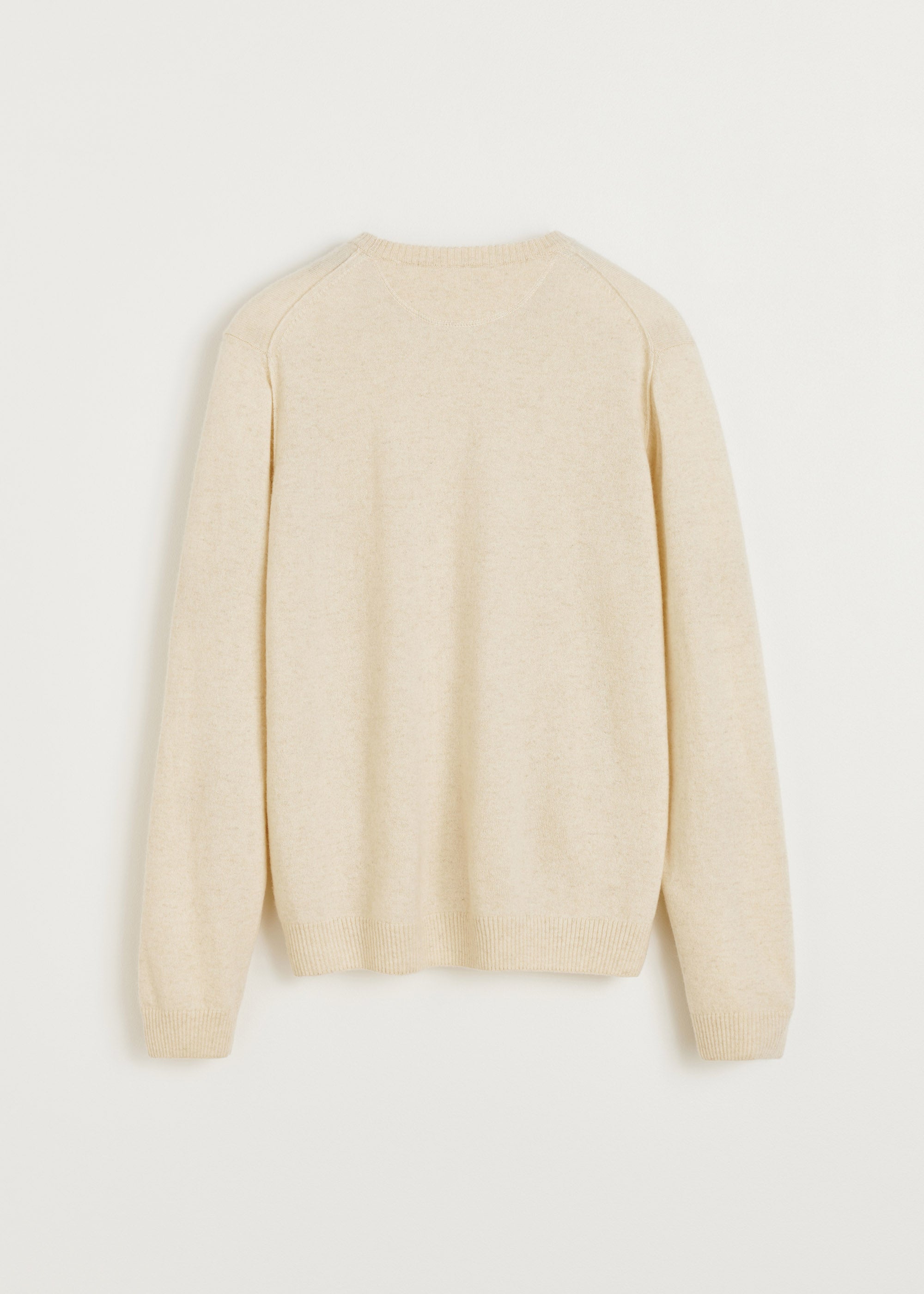 Leonardo sweater – pure cashmere | Pure Ecru Sweater aiayu