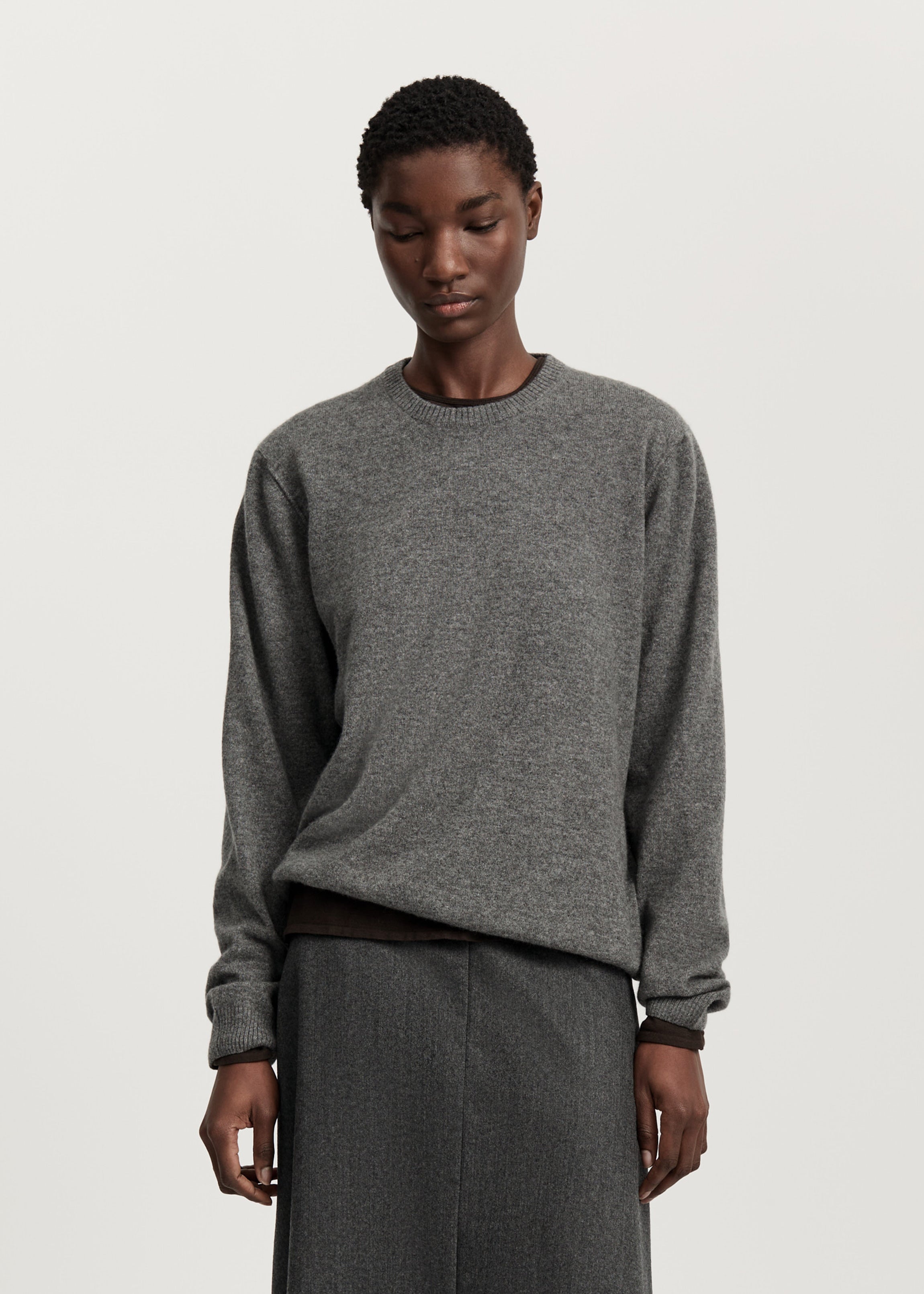 Leonardo sweater – pure cashmere | Stormy Sweater aiayu