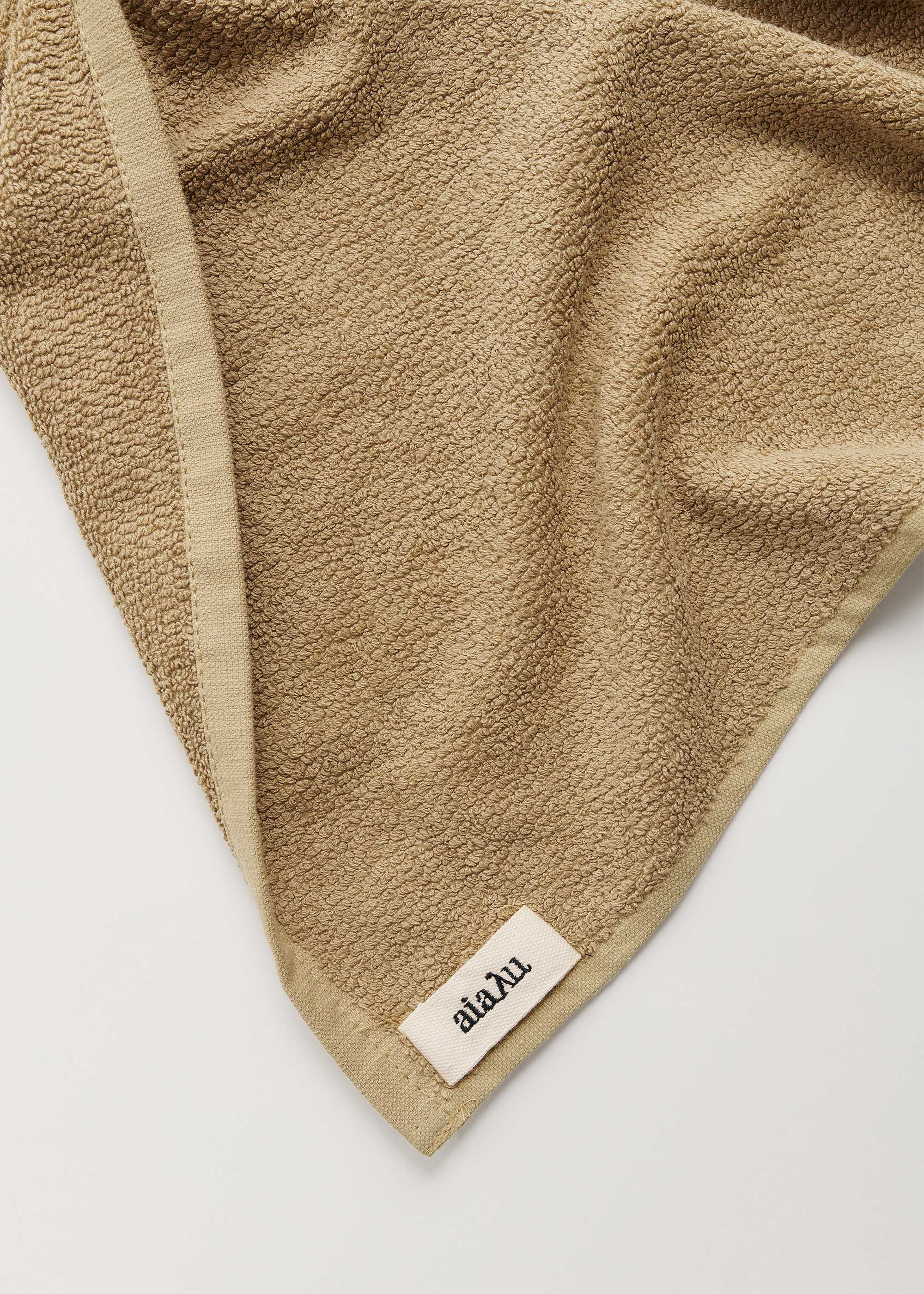 Linen bath towel - 70x140 | Saffron Towel aiayu