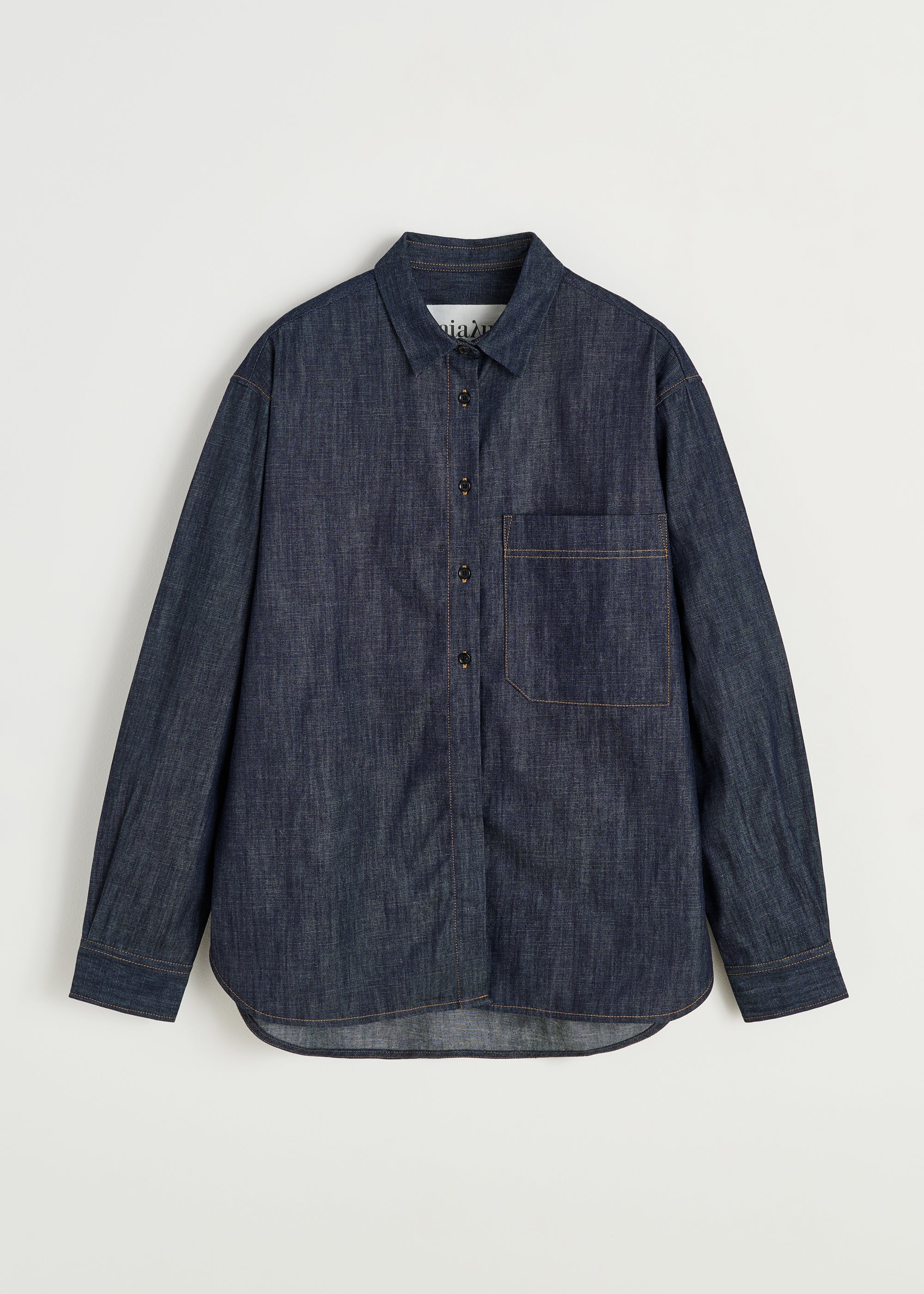 Lynette shirt denim | Classic Blue Shirt Woven aiayu