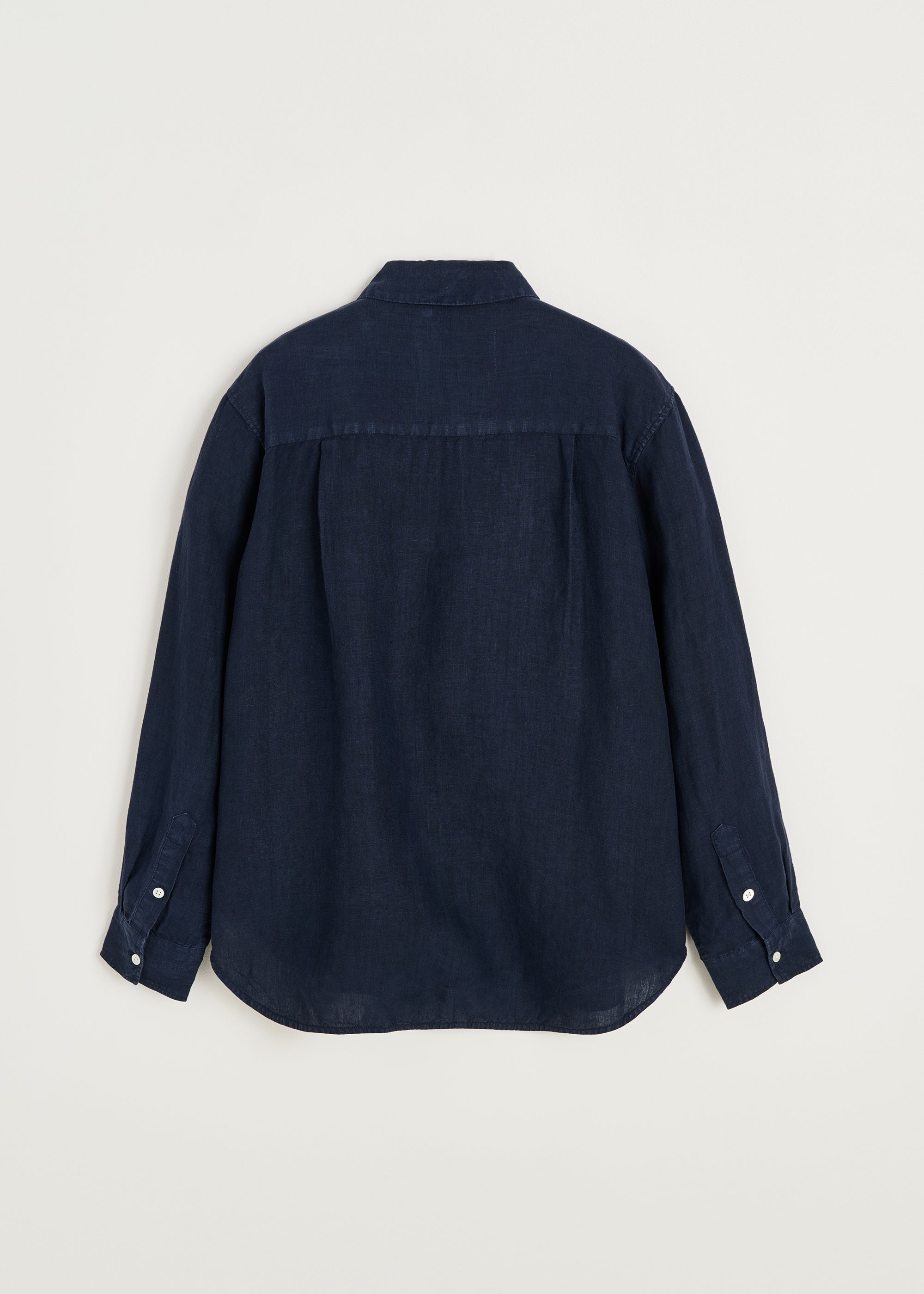 Lynette shirt linen | Navy Shirt Woven aiayu