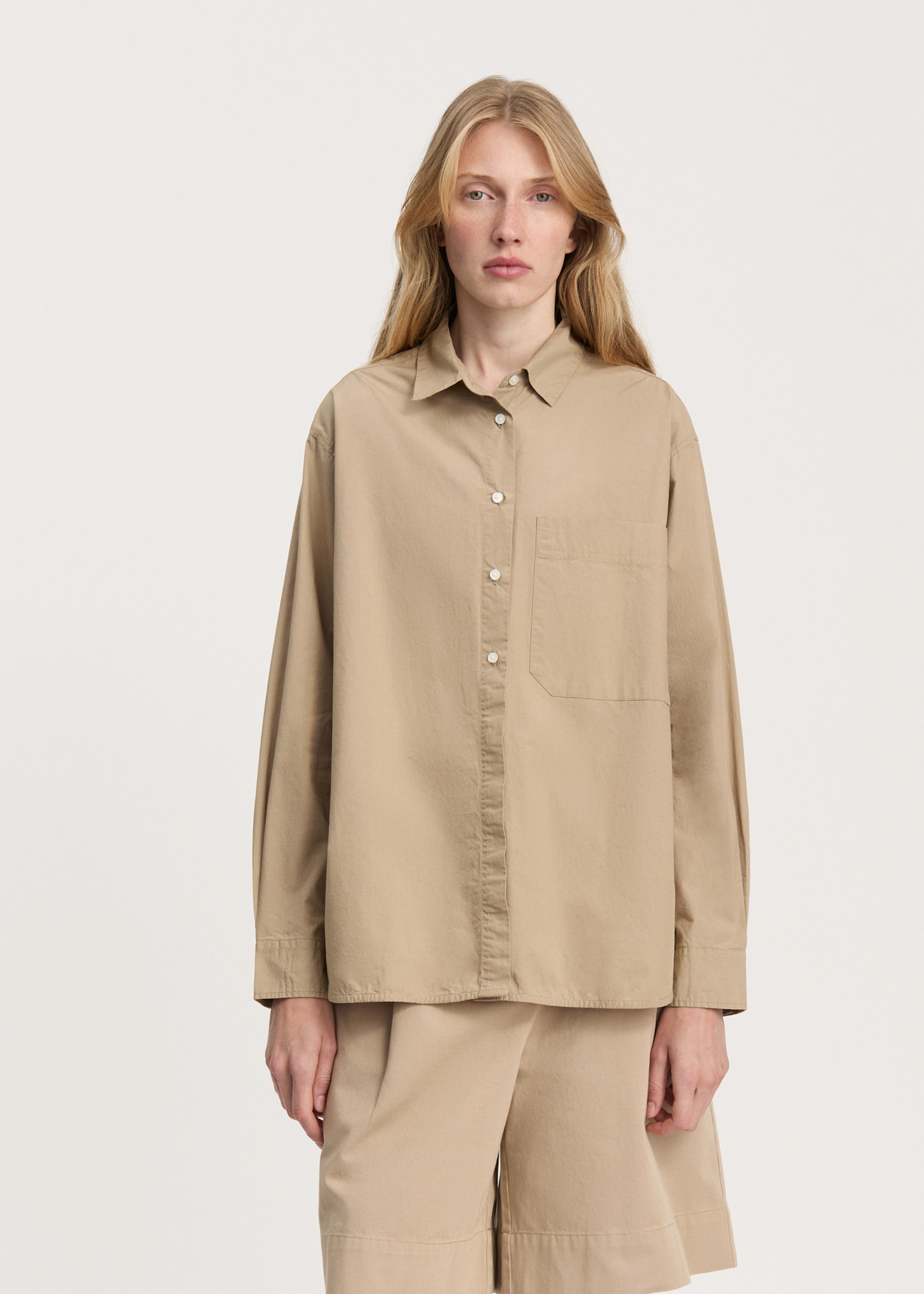 Lynette shirt | Semolina Shirt Woven aiayu