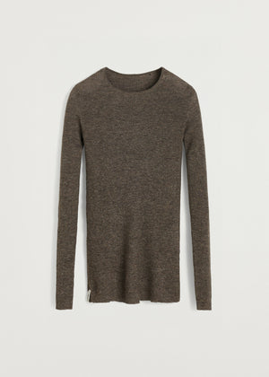 Madigan blouse – cashmere | Yak Melange Blouse aiayu