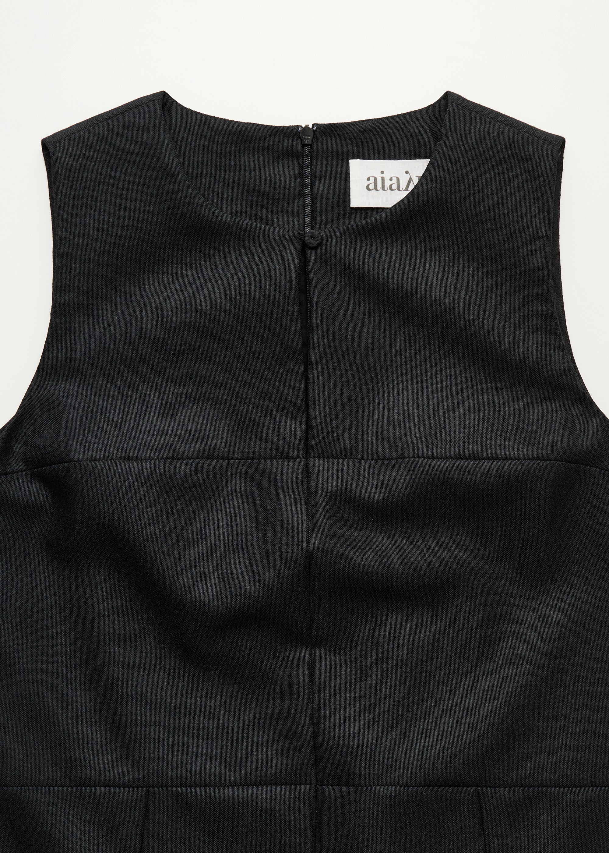 Martha dress mini – wool | Black Dress aiayu