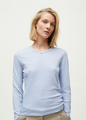 Messhu long sleeve | Light Blue T-shirt aiayu
