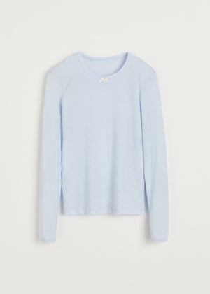 Messhu long sleeve | Light Blue T-shirt aiayu
