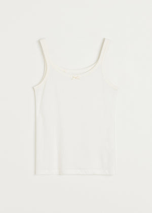 Messhu tank | Pure Ecru Top aiayu