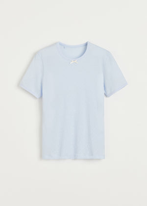 Messhu tee | Light Blue T-shirt aiayu