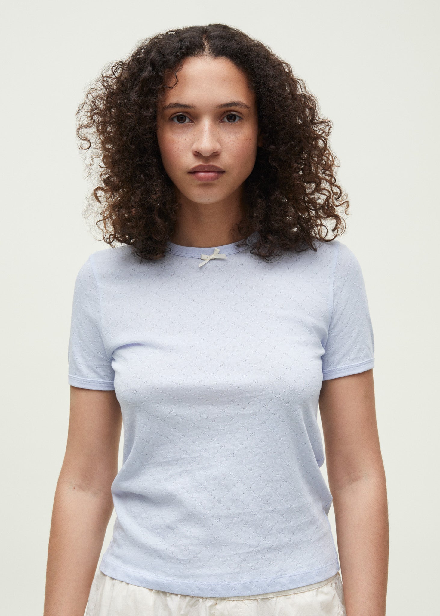Messhu tee | Light Blue T-shirt aiayu