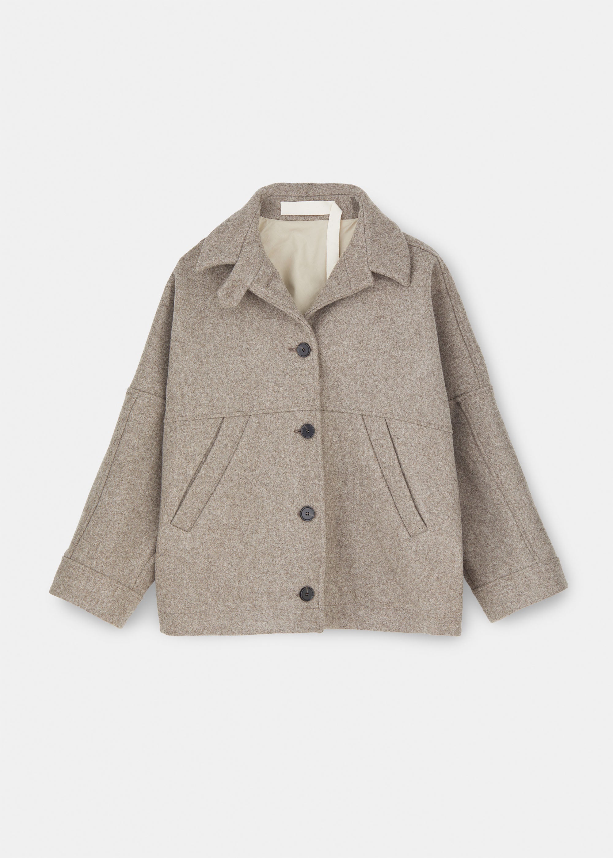 Moa jacket – loden wool | Pure Soil Coat aiayu