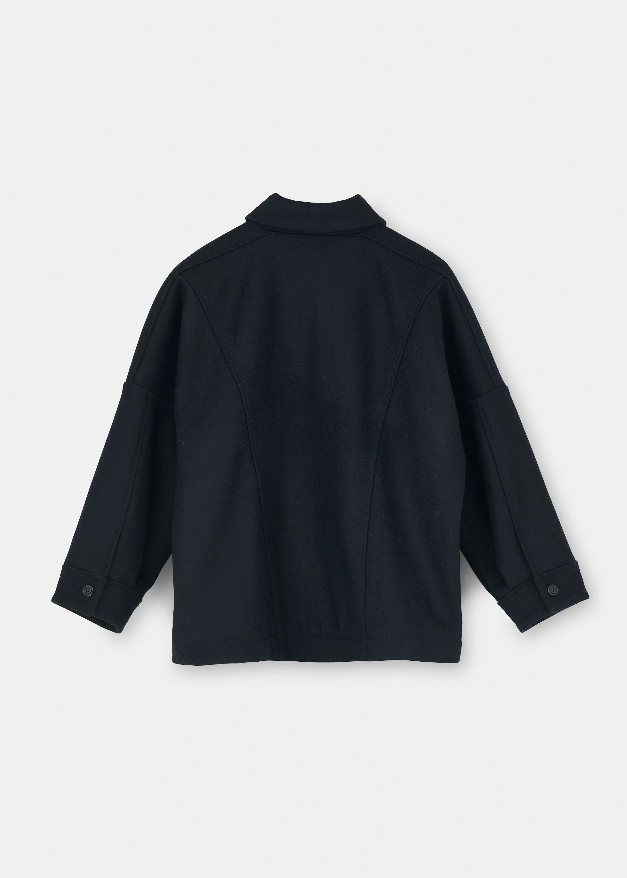 Moa jacket – loden wool | Navy Coat aiayu