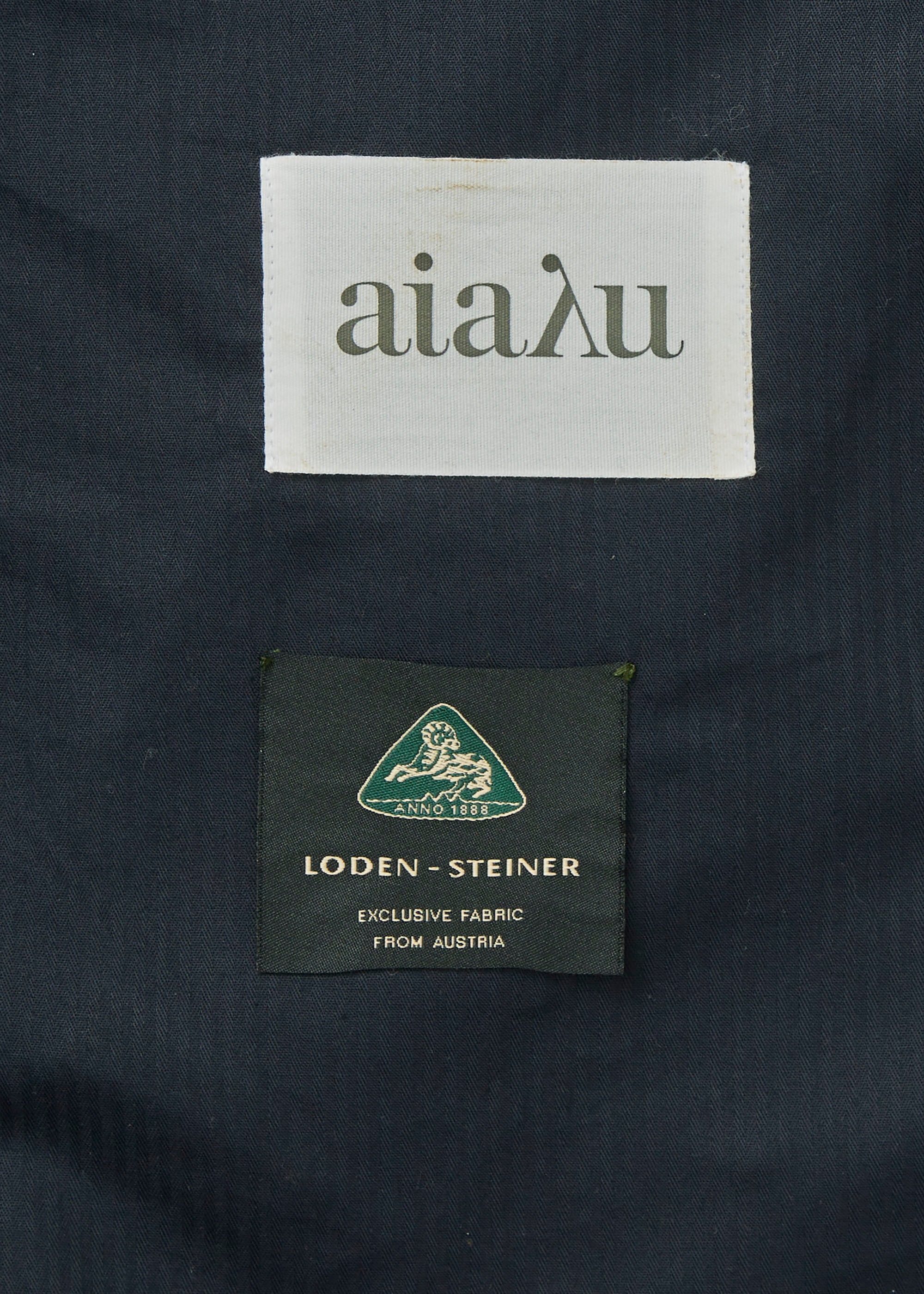 Moa jacket – loden wool | Navy Coat aiayu