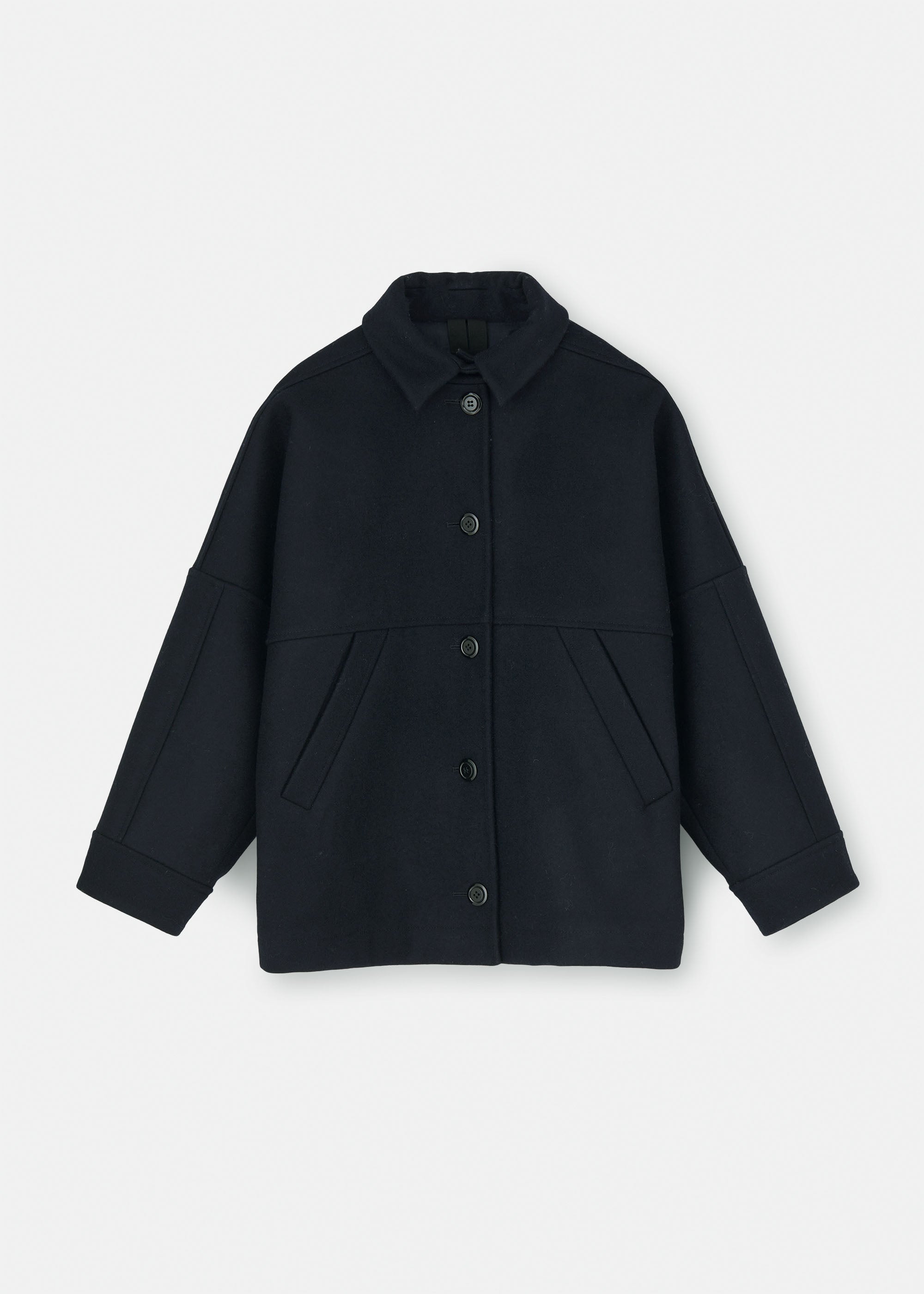 Moa jacket – loden wool | Navy Coat aiayu