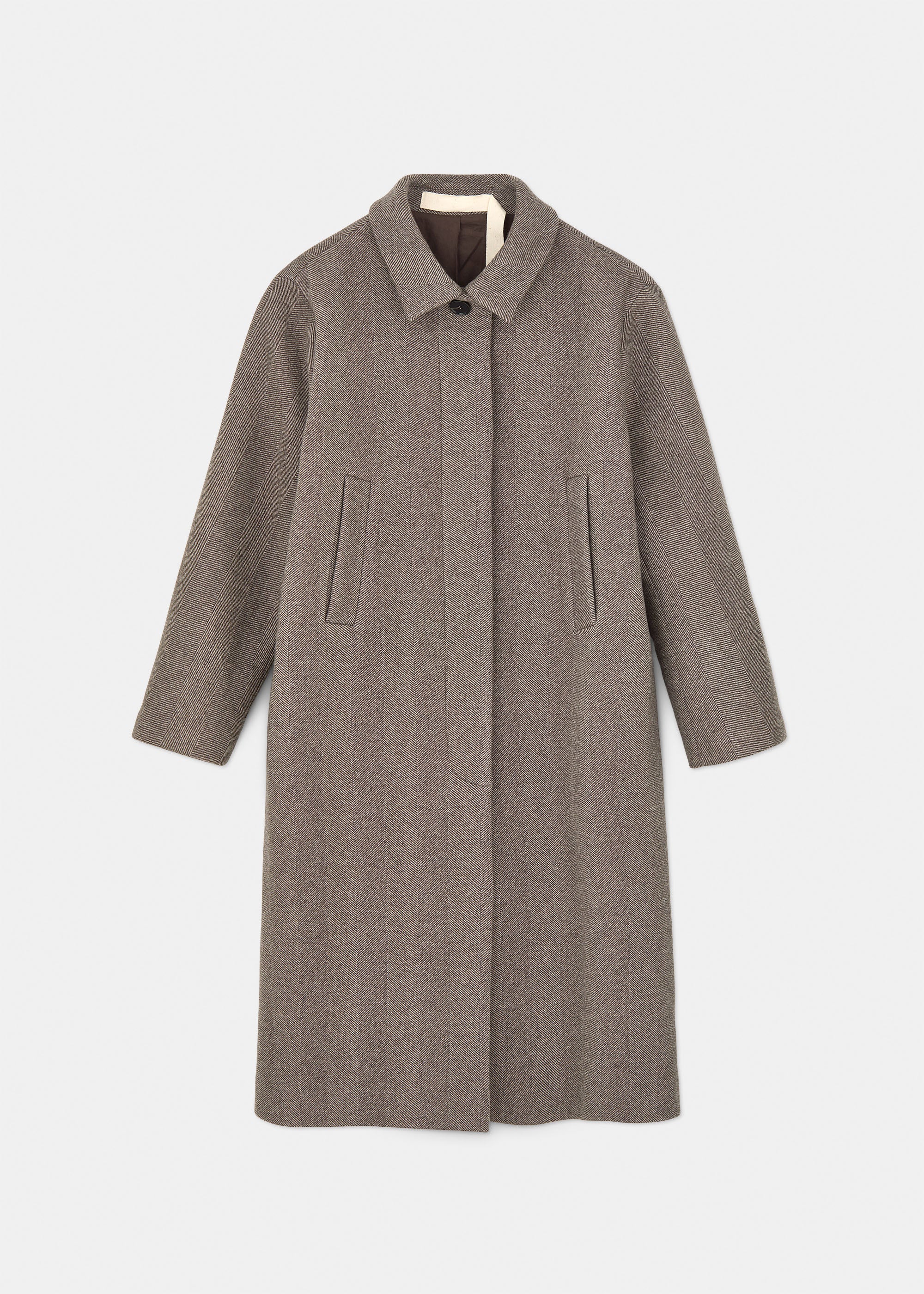 Noah coat – wool | Herringbone Coat aiayu