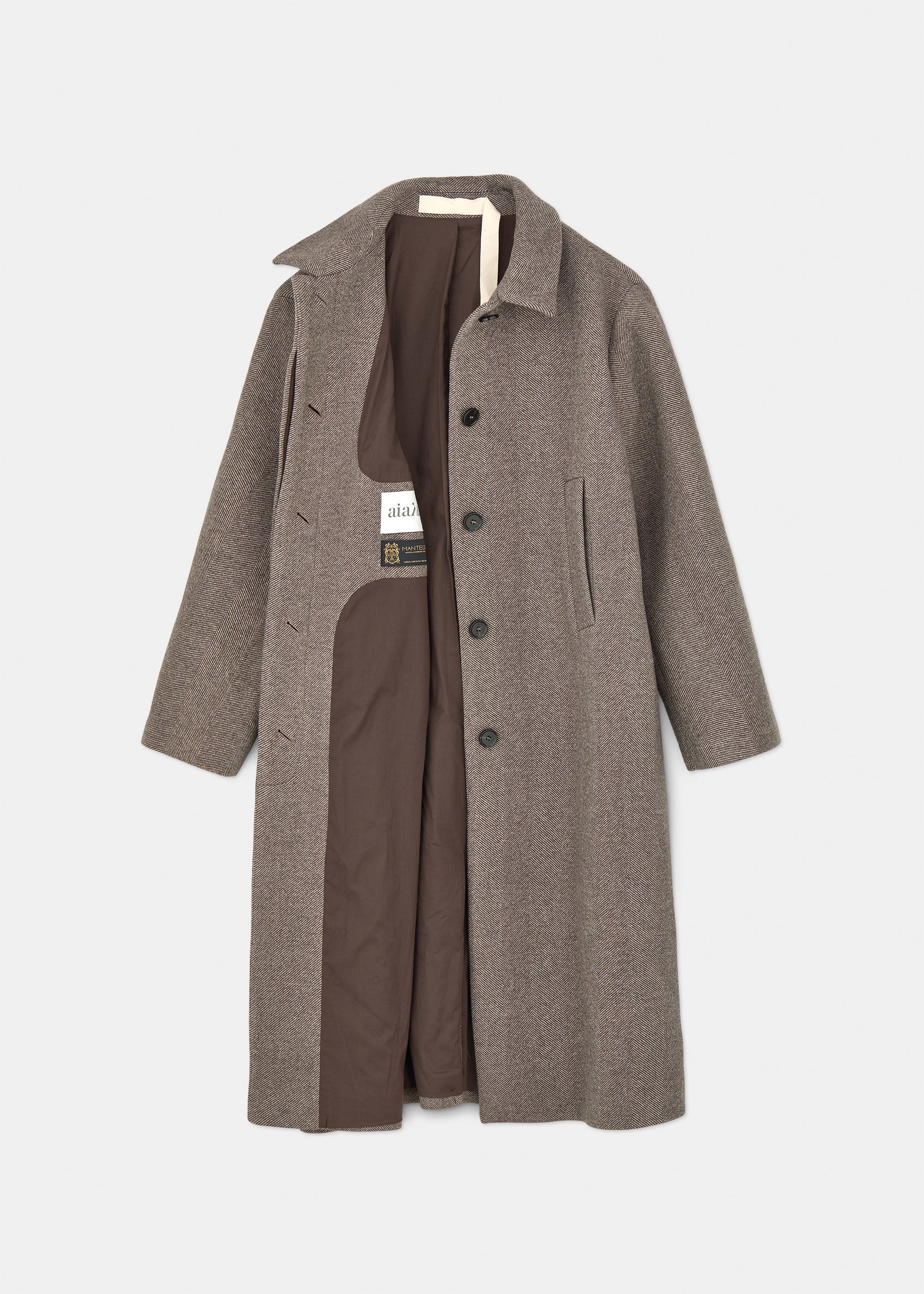 Noah coat – wool | Herringbone Coat aiayu