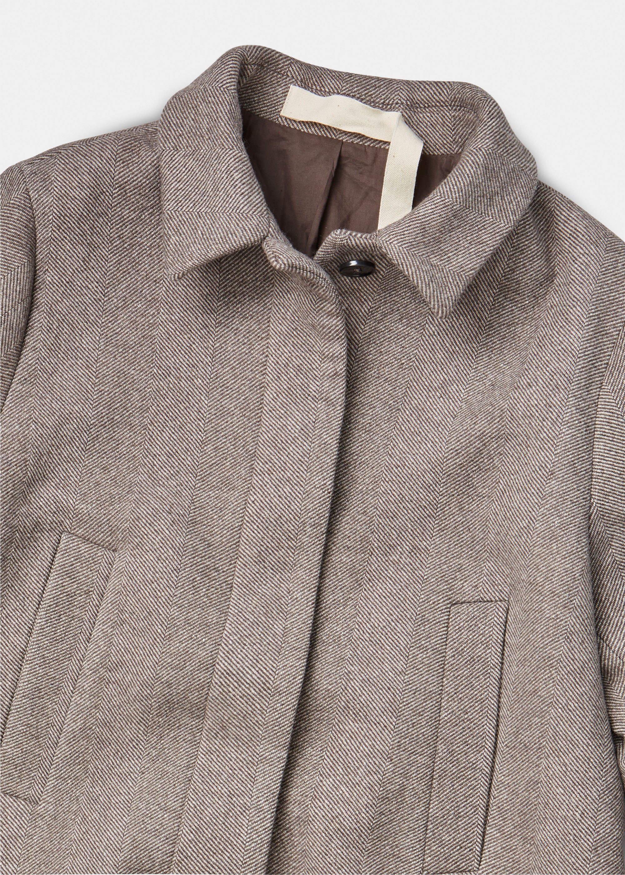 Noah coat – wool | Herringbone Coat aiayu