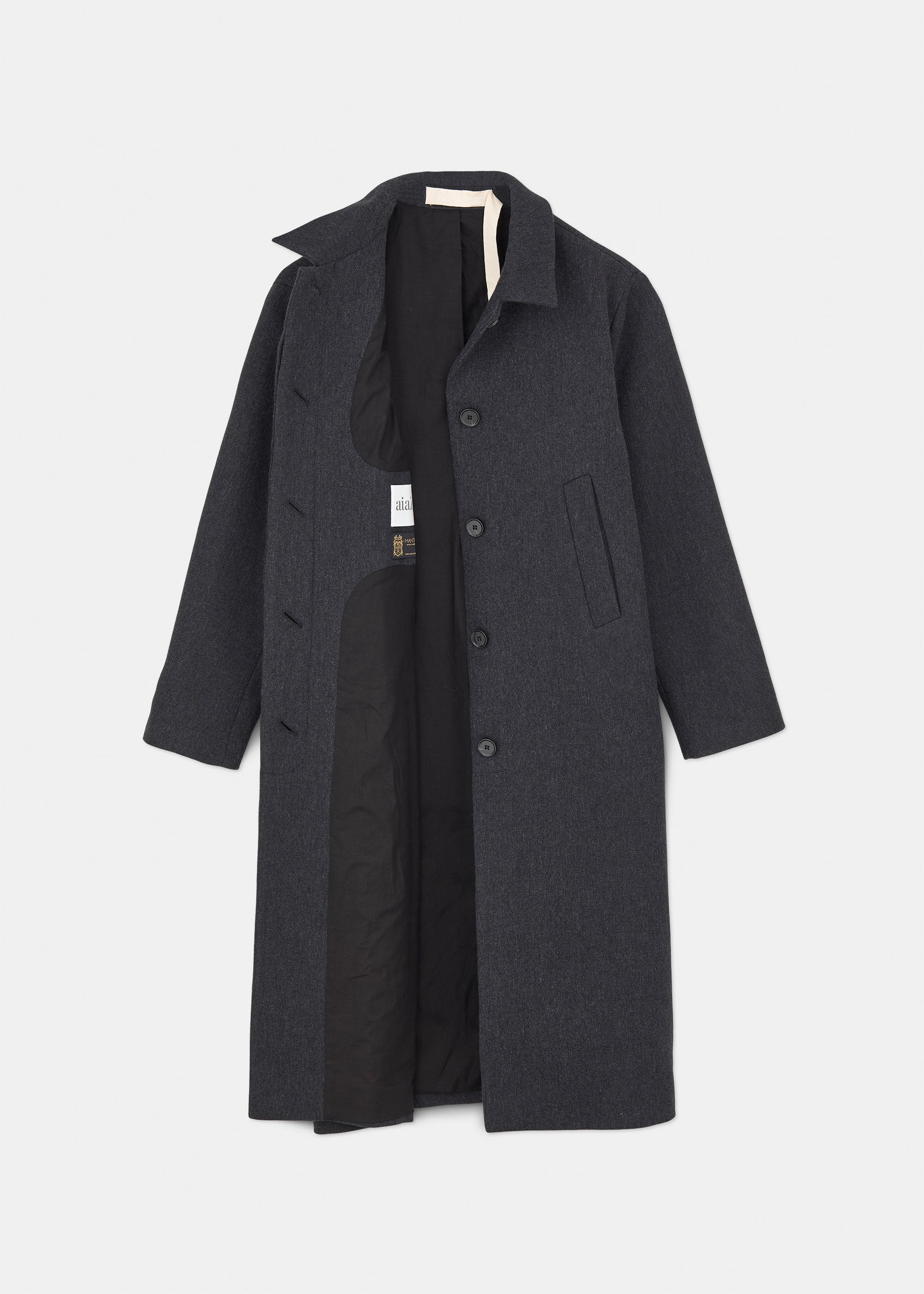 Noah coat – wool | Stormy Coat aiayu