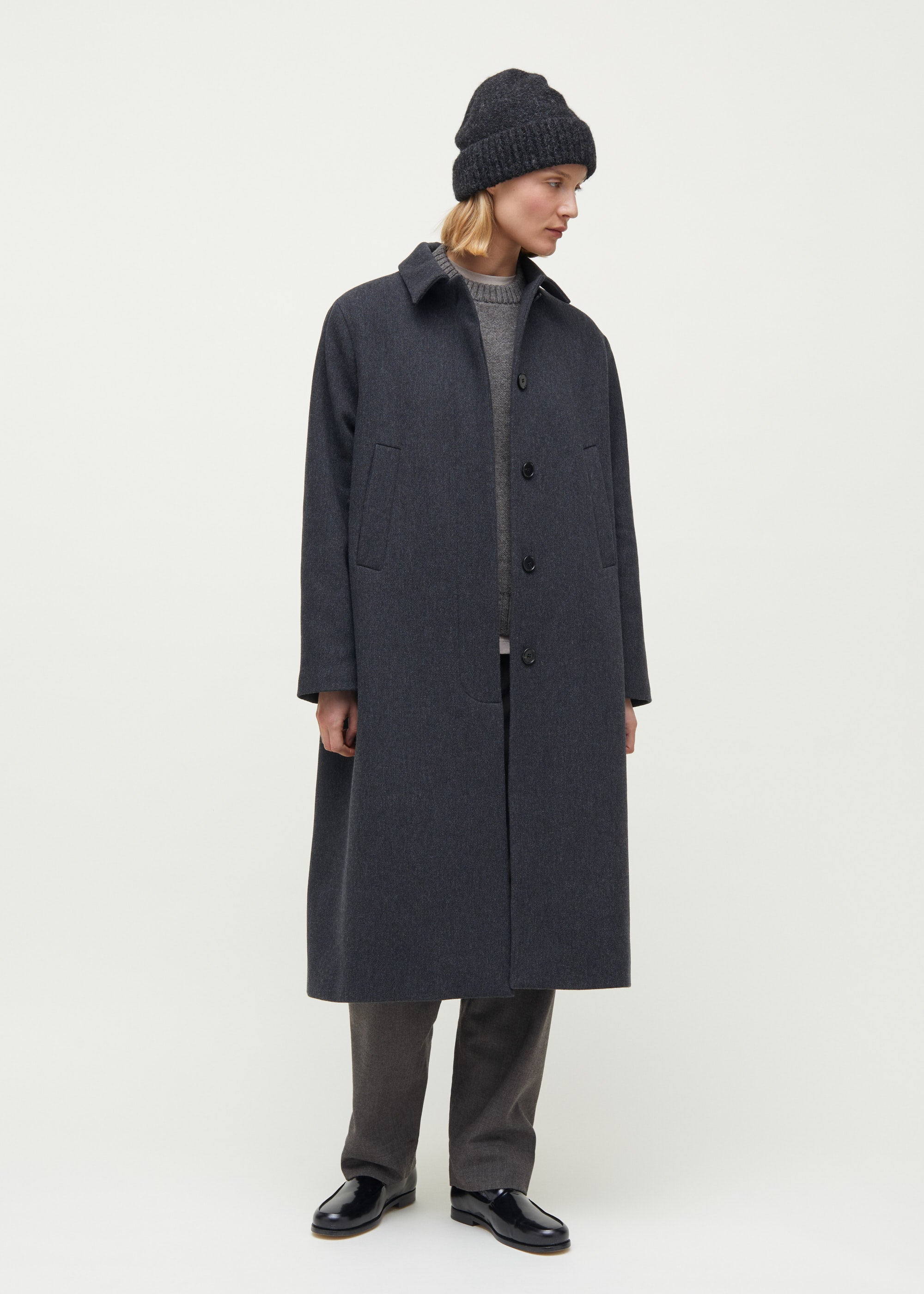 Noah coat – wool | Stormy Coat aiayu