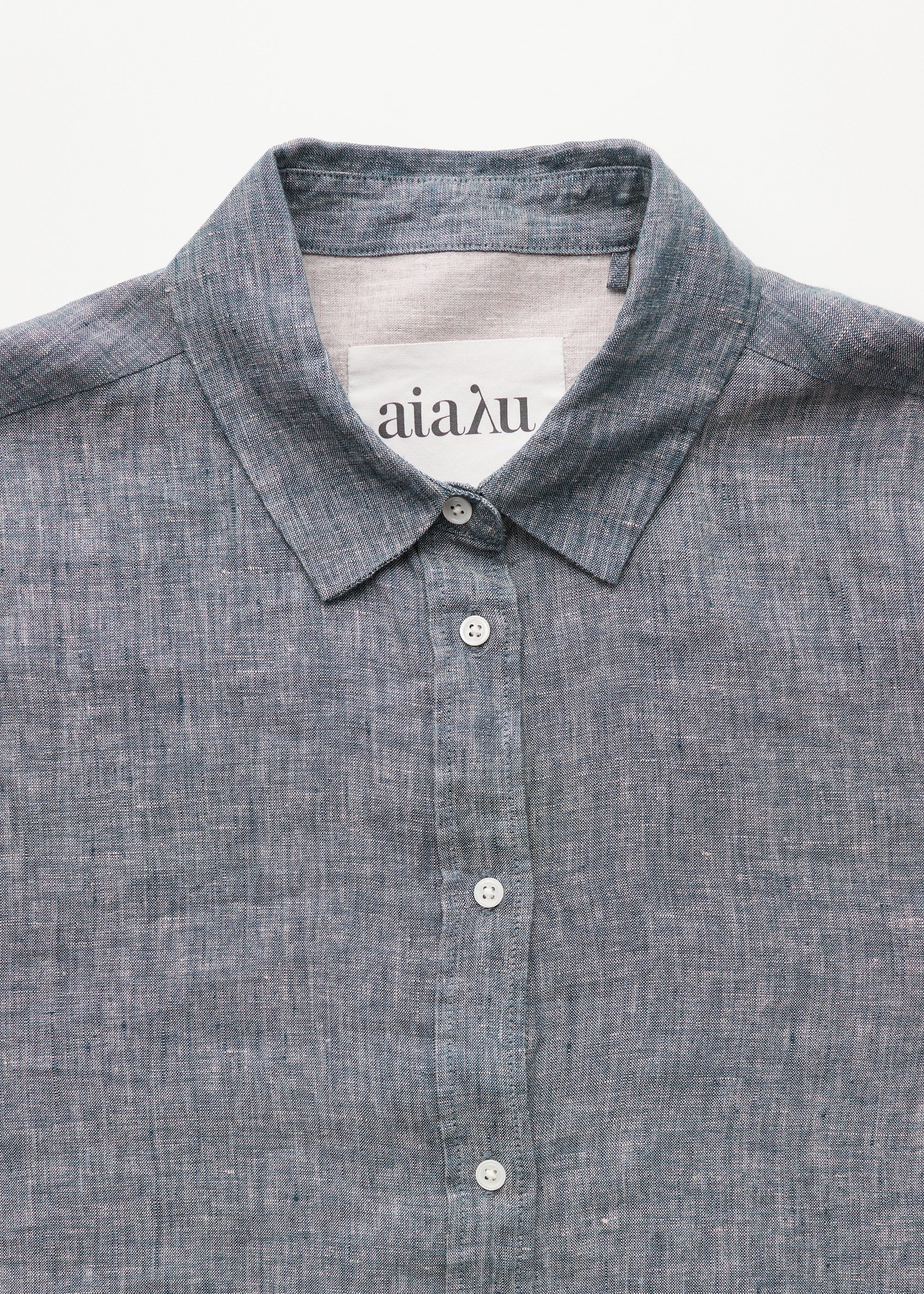 Paulina shirt linen | Night Sky Shirt Woven aiayu