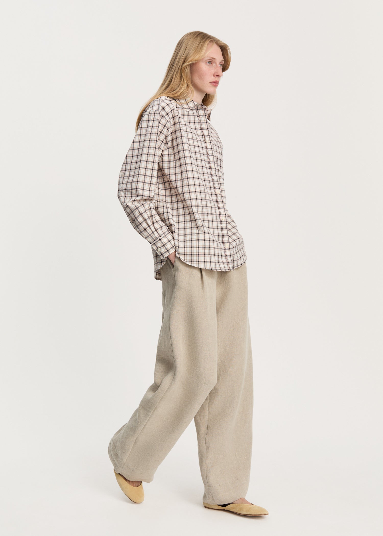 Penny shirt check | Mix Osaka Shirt Woven aiayu