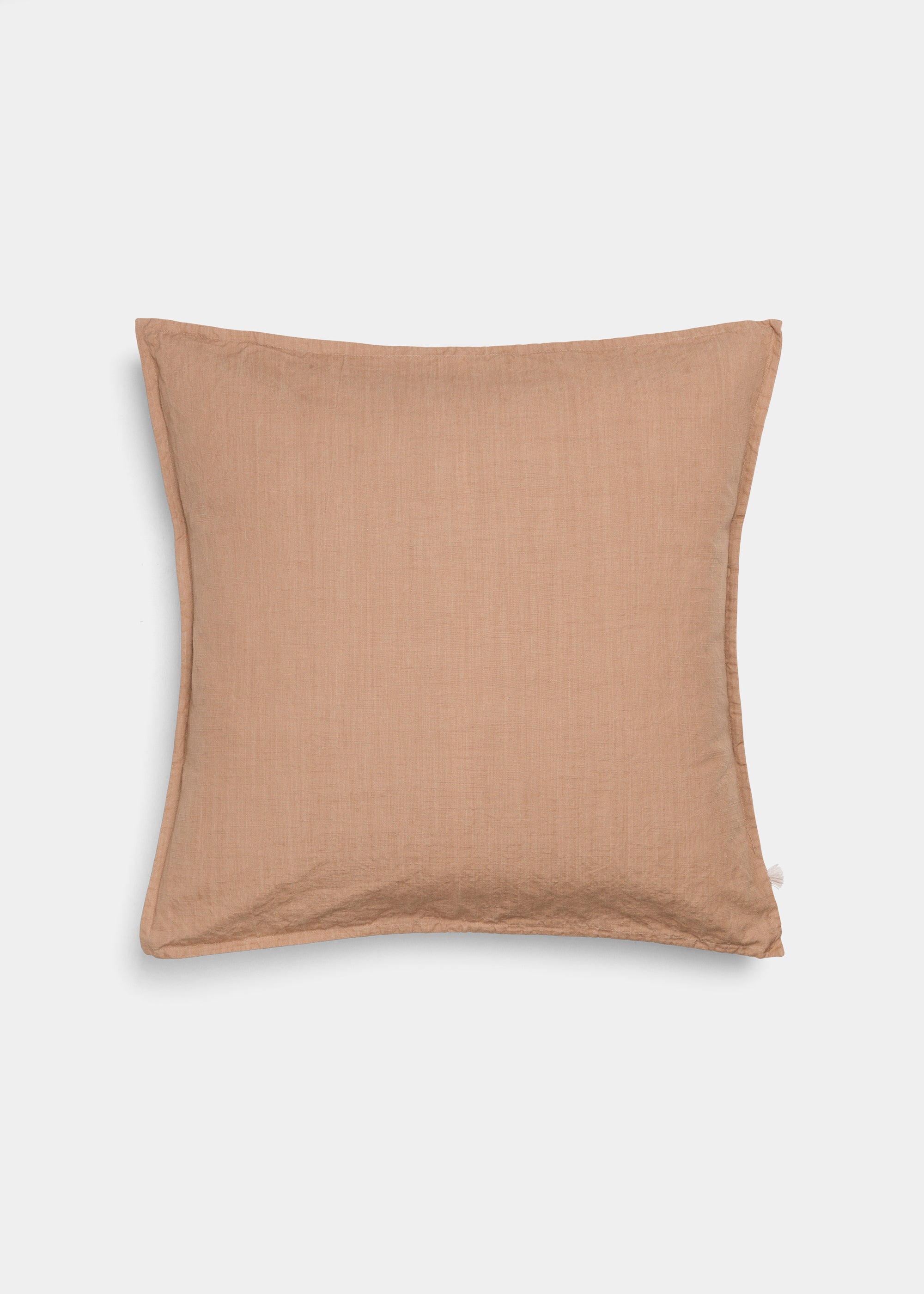 Pillow Cotton Slub - 50x50 | Light Tabacco aiayu.com