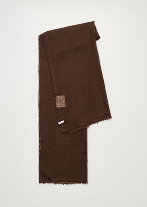 Poon scarf – pure cashmere | Chocolate Scarf aiayu