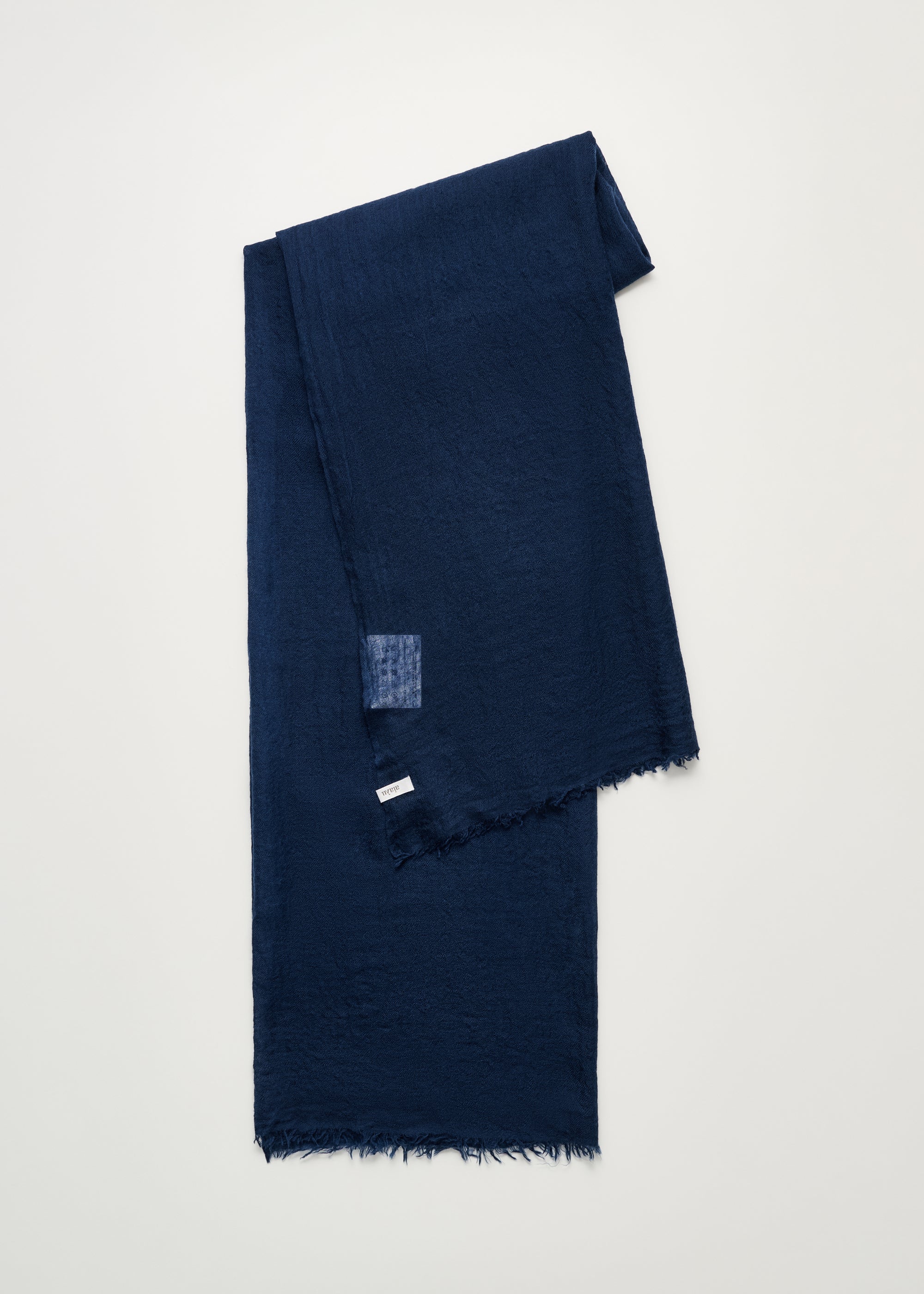 Poon scarf – pure cashmere | Navy Scarf aiayu