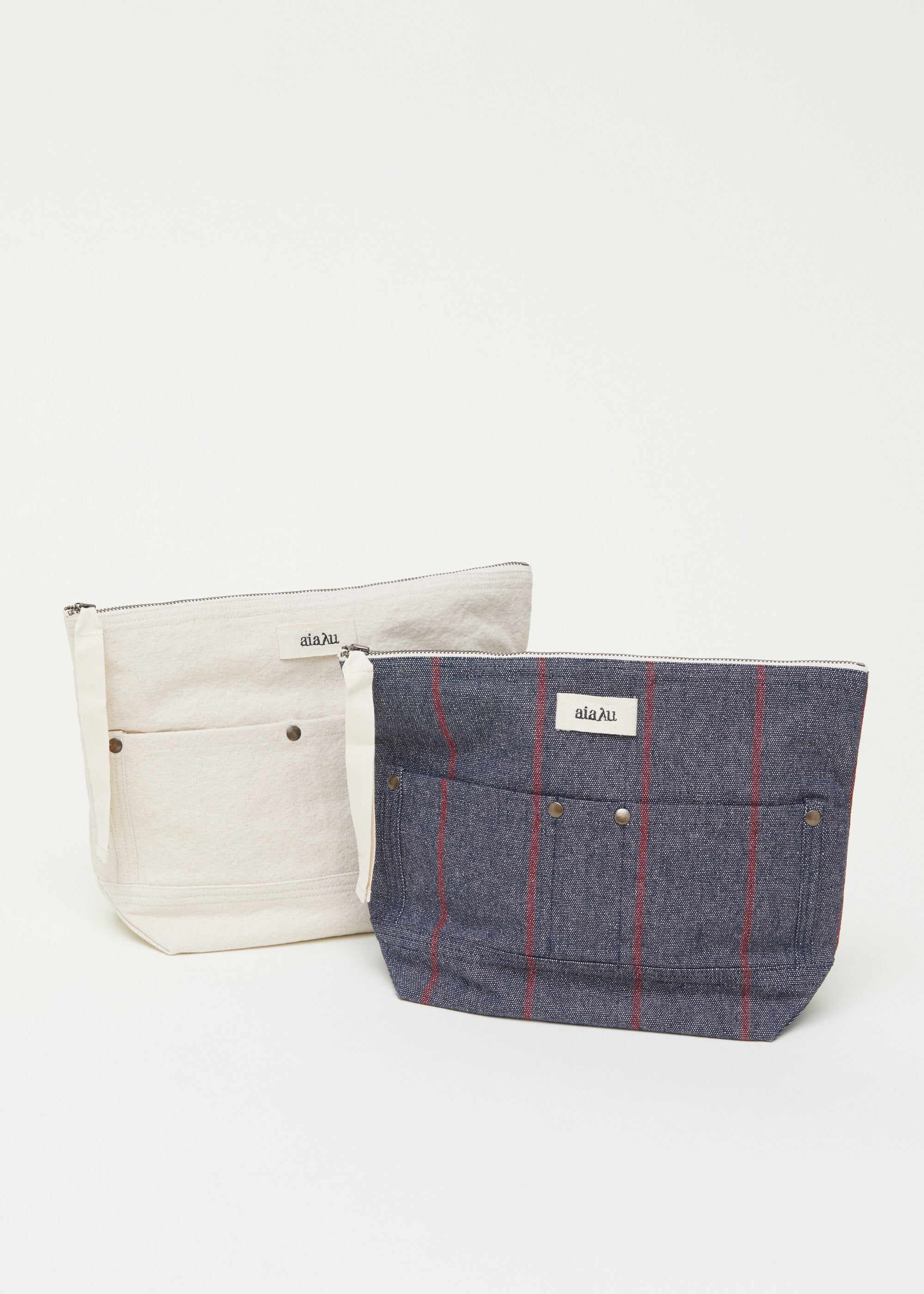 Pouch pocket canvas | Mix Midnight Bag aiayu