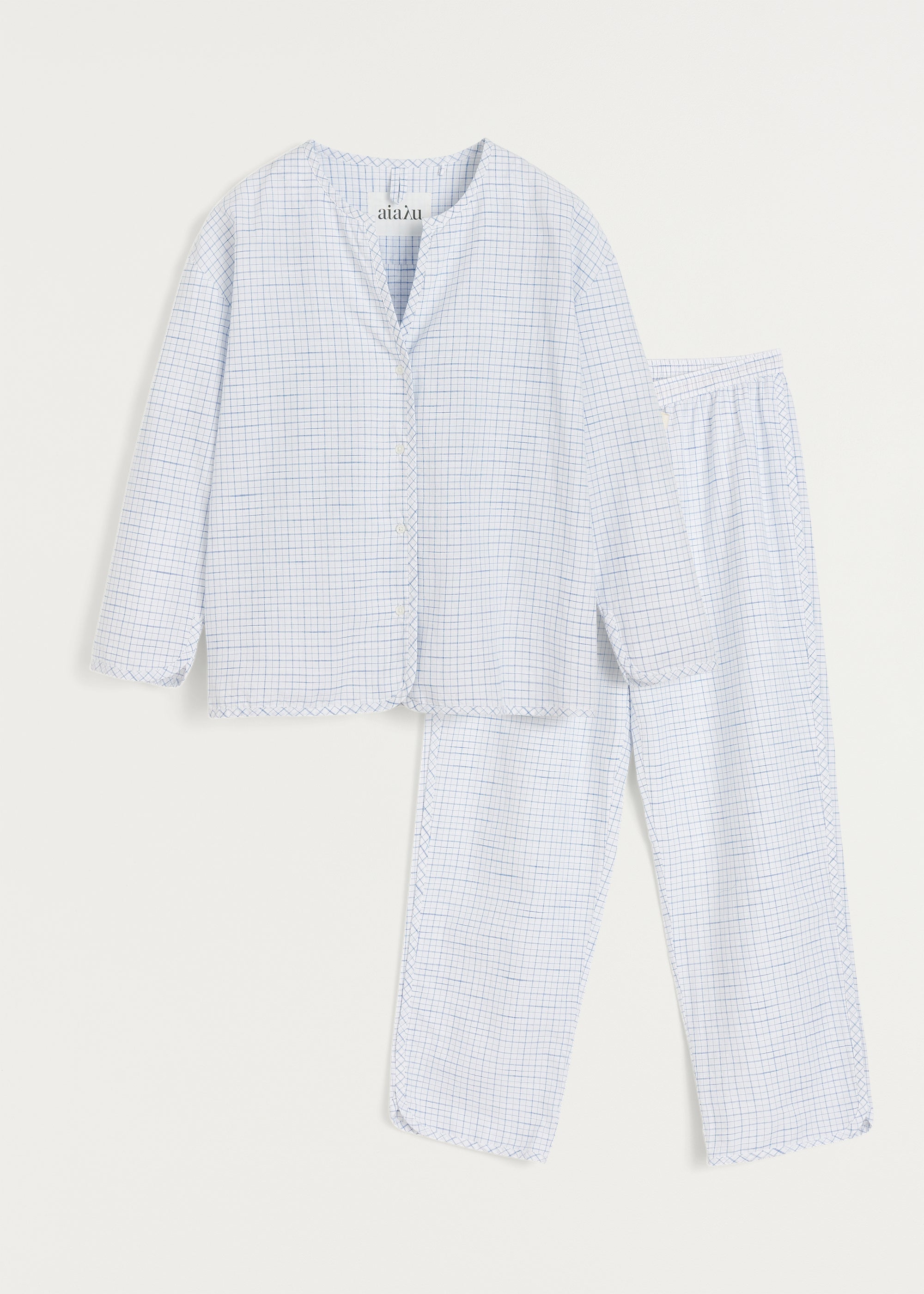 Pyjamas check | Mix Blue Bell Pyjamas aiayu