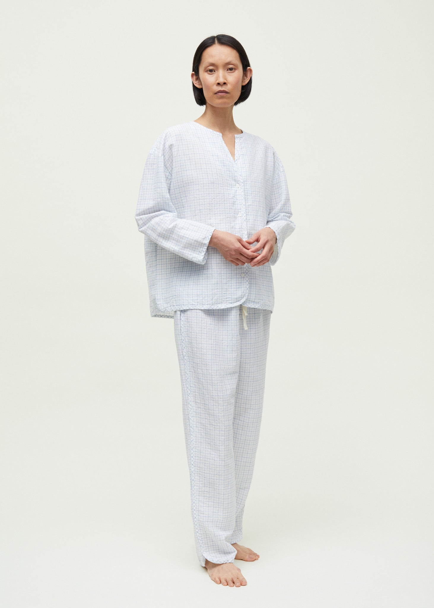 Pyjamas check | Mix Blue Bell Pyjamas aiayu