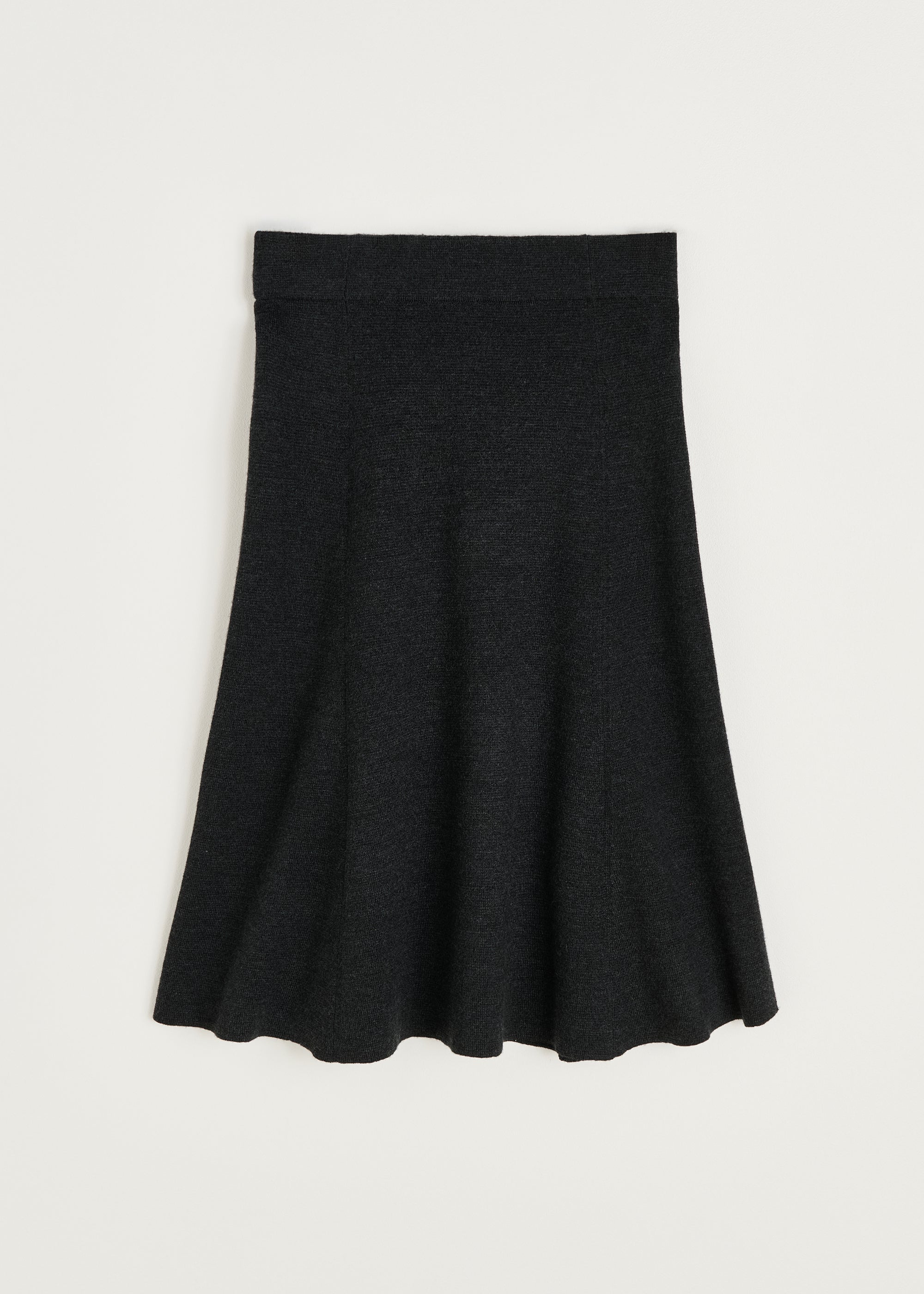 Riley skirt – merino wool | Antracite Skirt aiayu