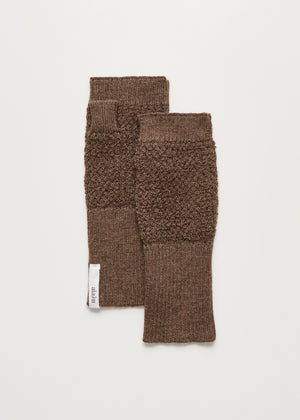 Sandy mittens – pure llama | Brownie Mittens aiayu