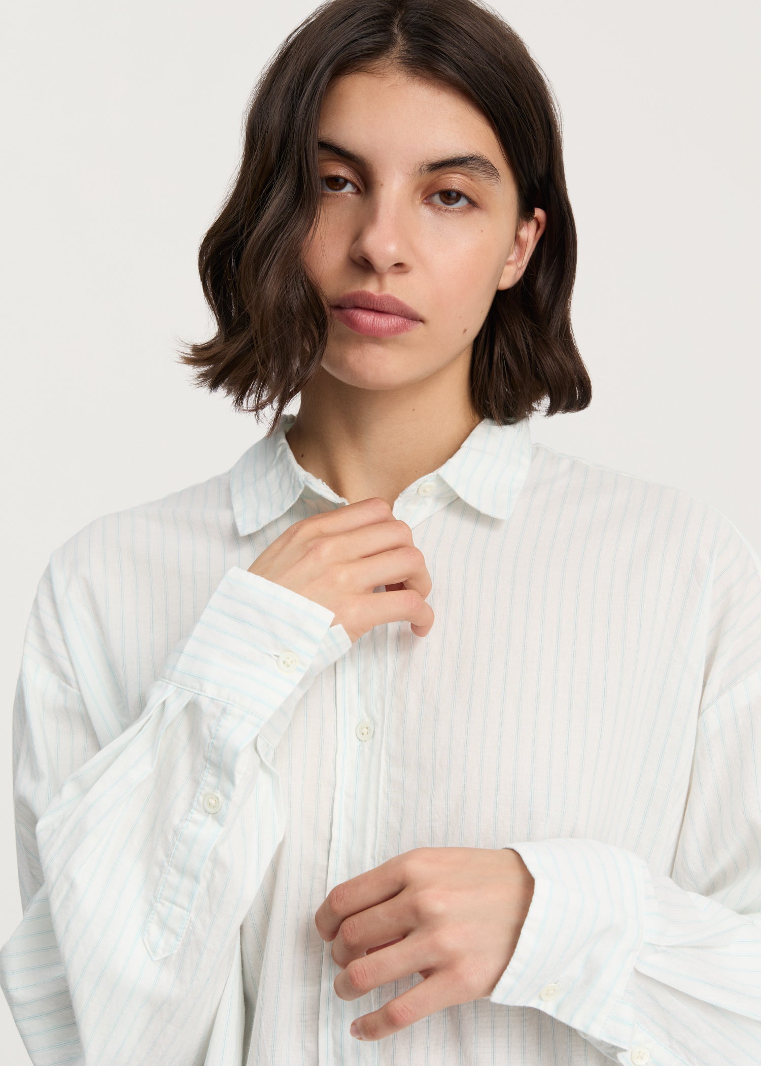 Shirt mist | Mix Opal Blue Shirt Woven aiayu