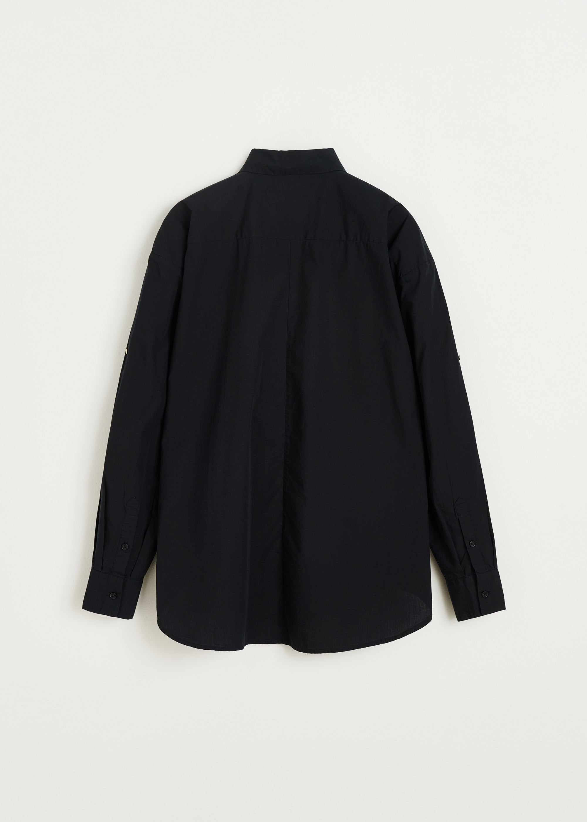 Shirt | Black Navy Shirt Woven aiayu