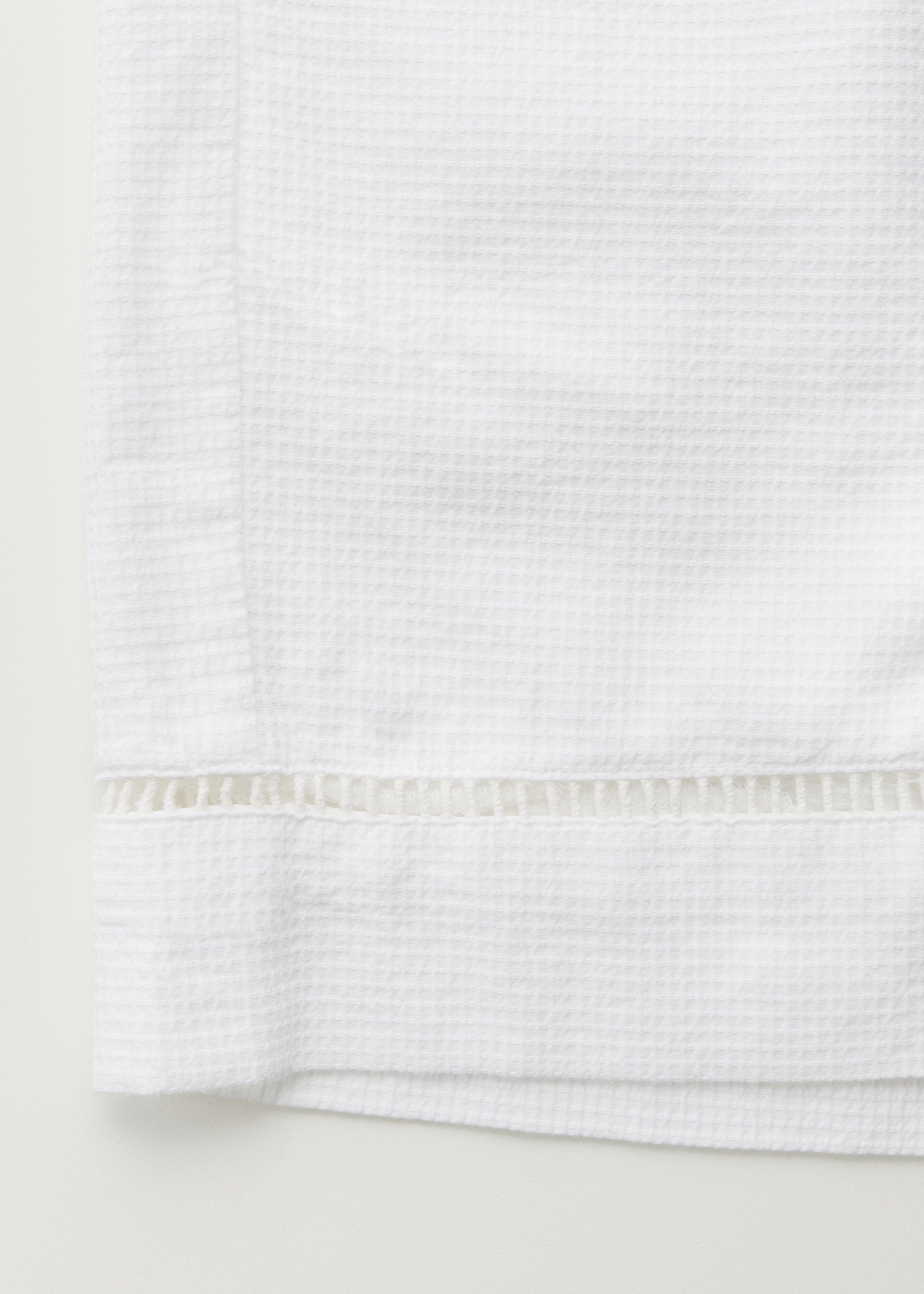 Shorts waffle | White Shorts aiayu