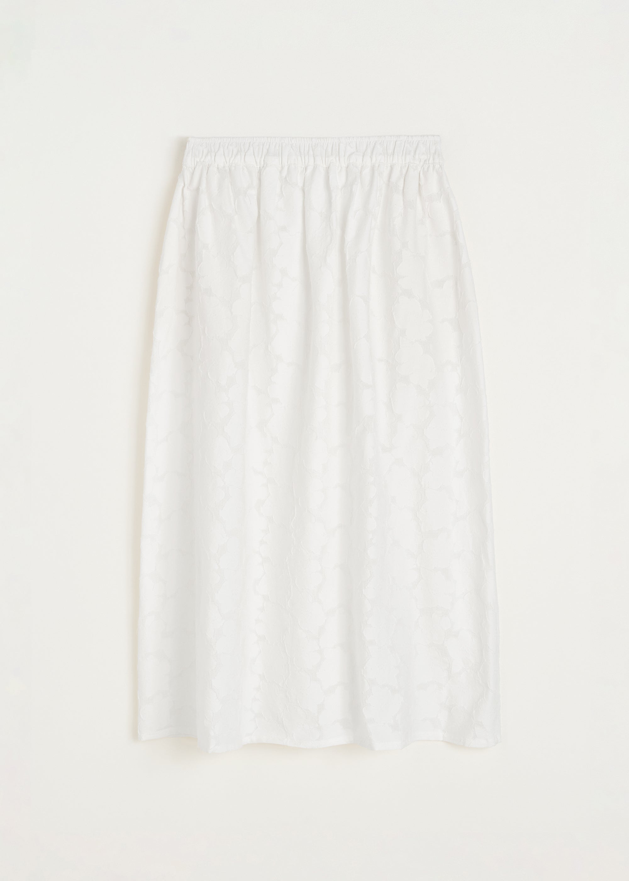 Skirt laceflower | White Skirt aiayu