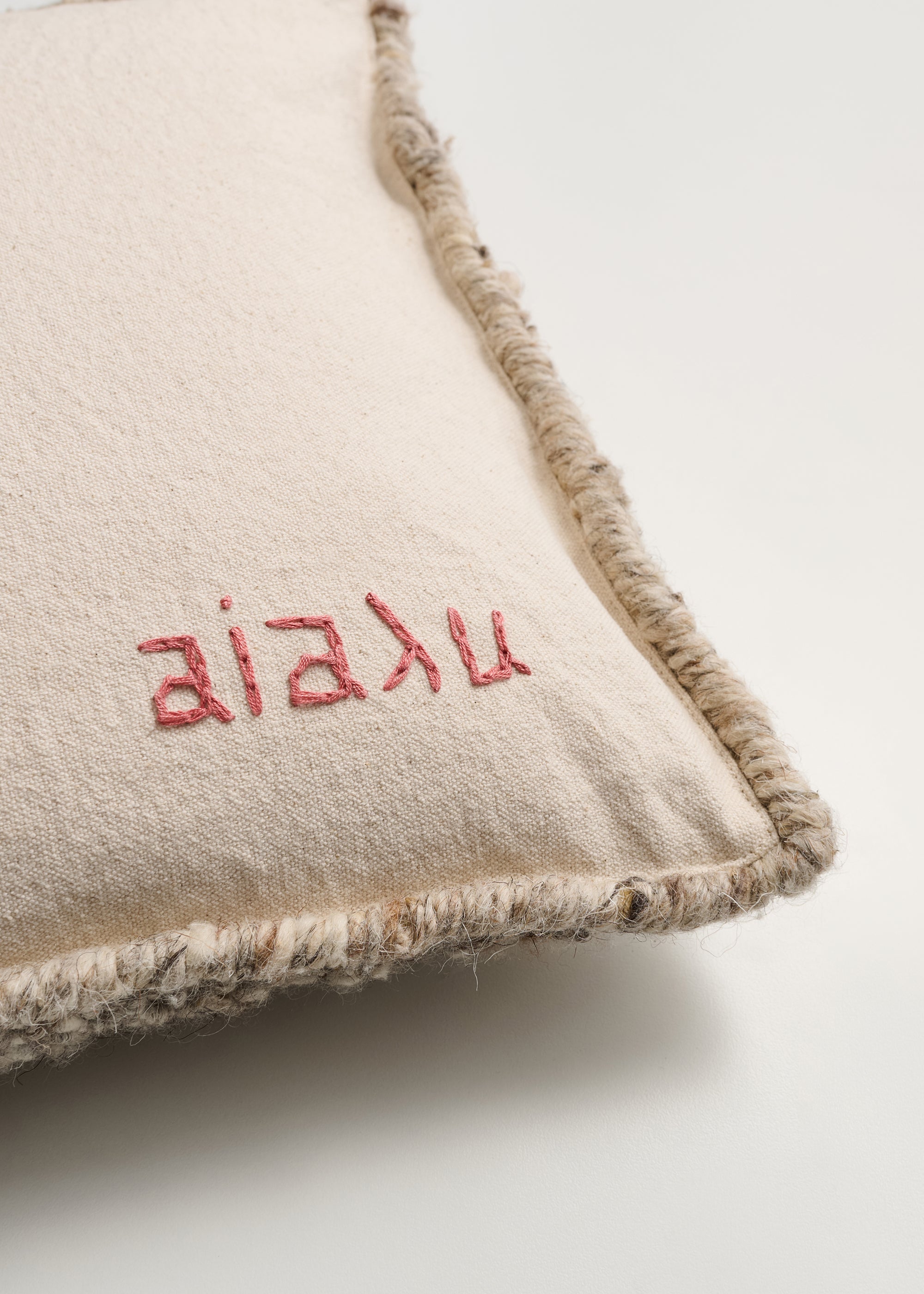 Texture nepal wool pillow - 30x40 pillow aiayu.com