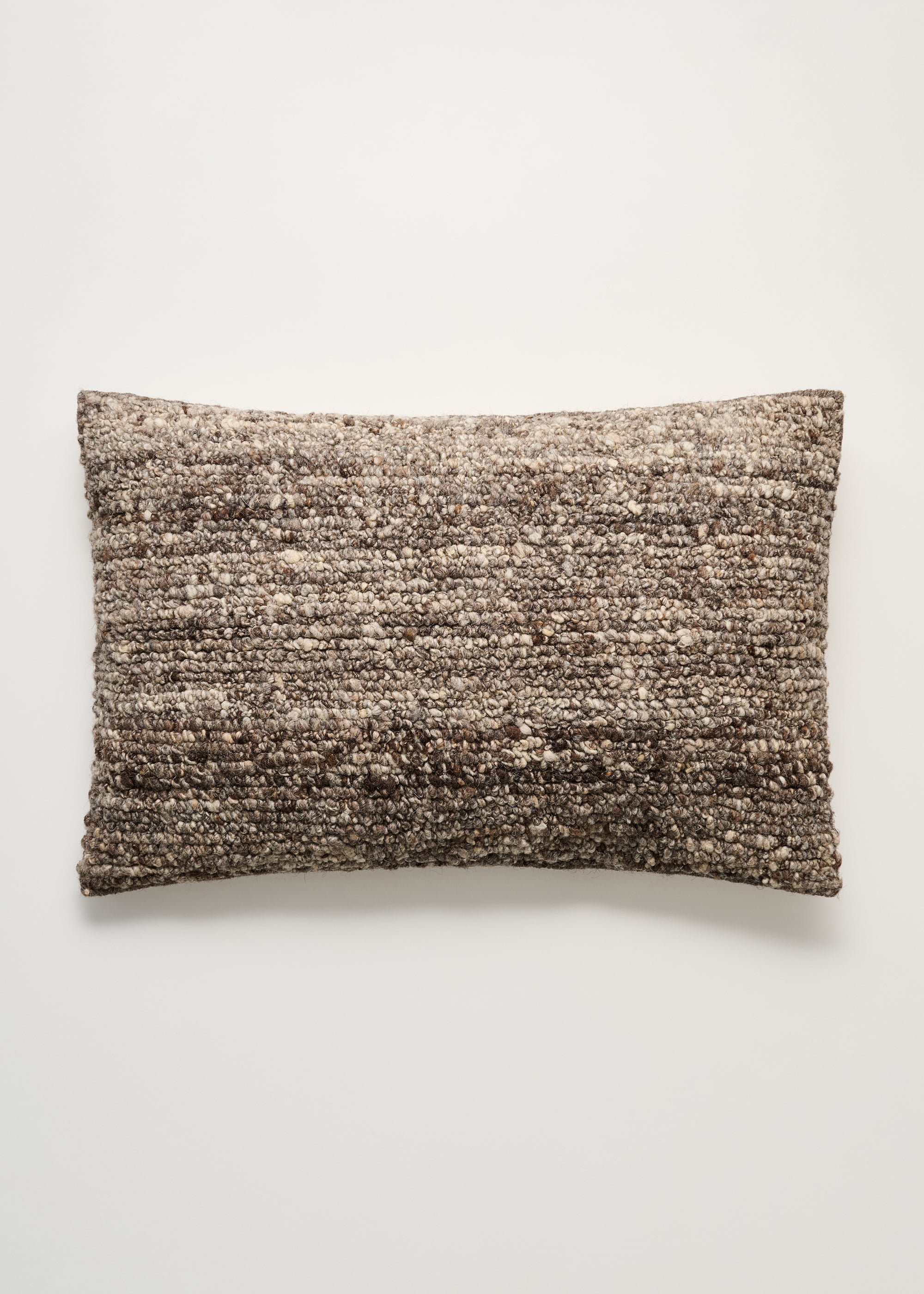 Texture nepal wool pillow - 40x60 | Mix Nature pillow aiayu.com