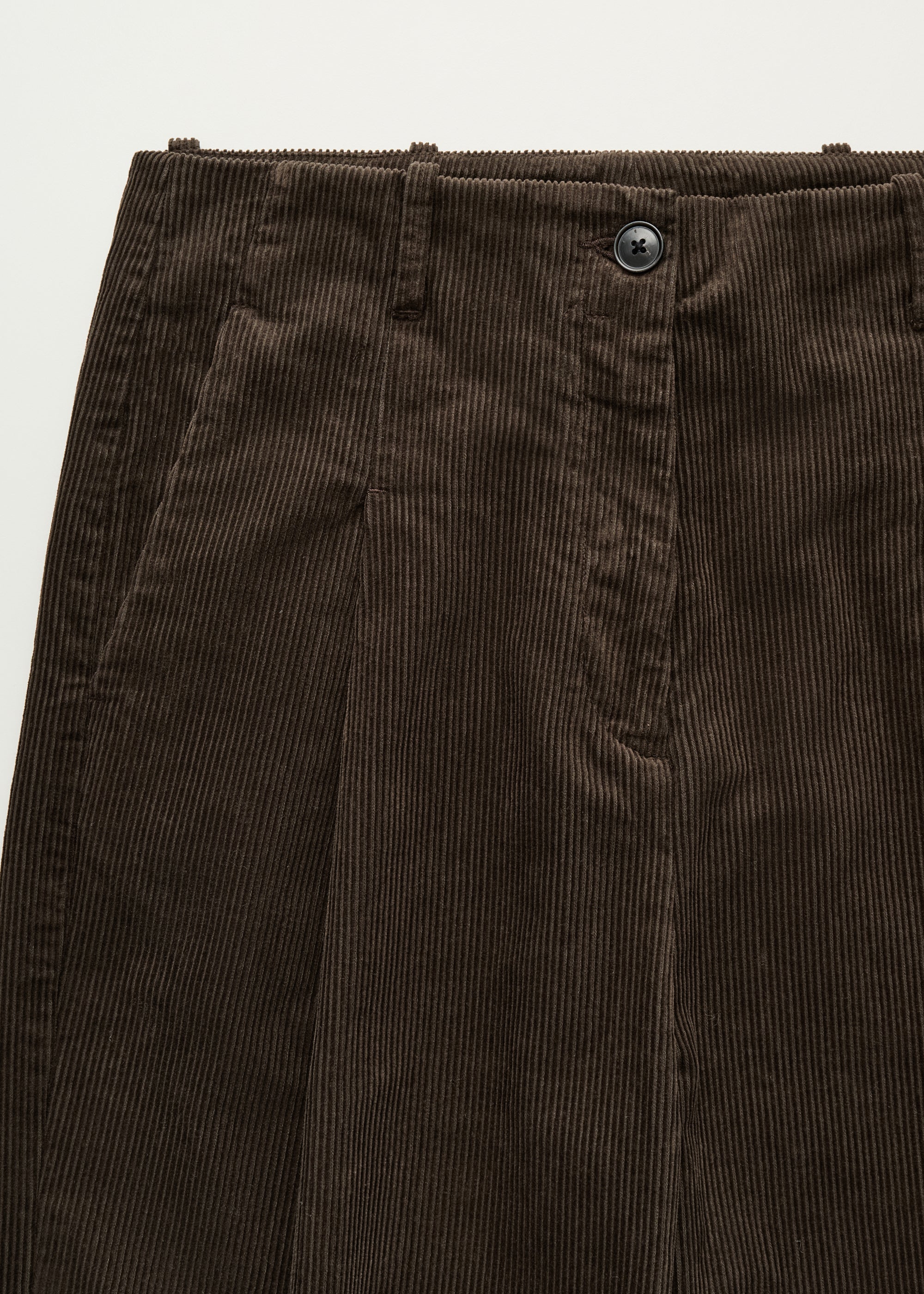 Toto pant corduroy | Smokey Brown Pants aiayu