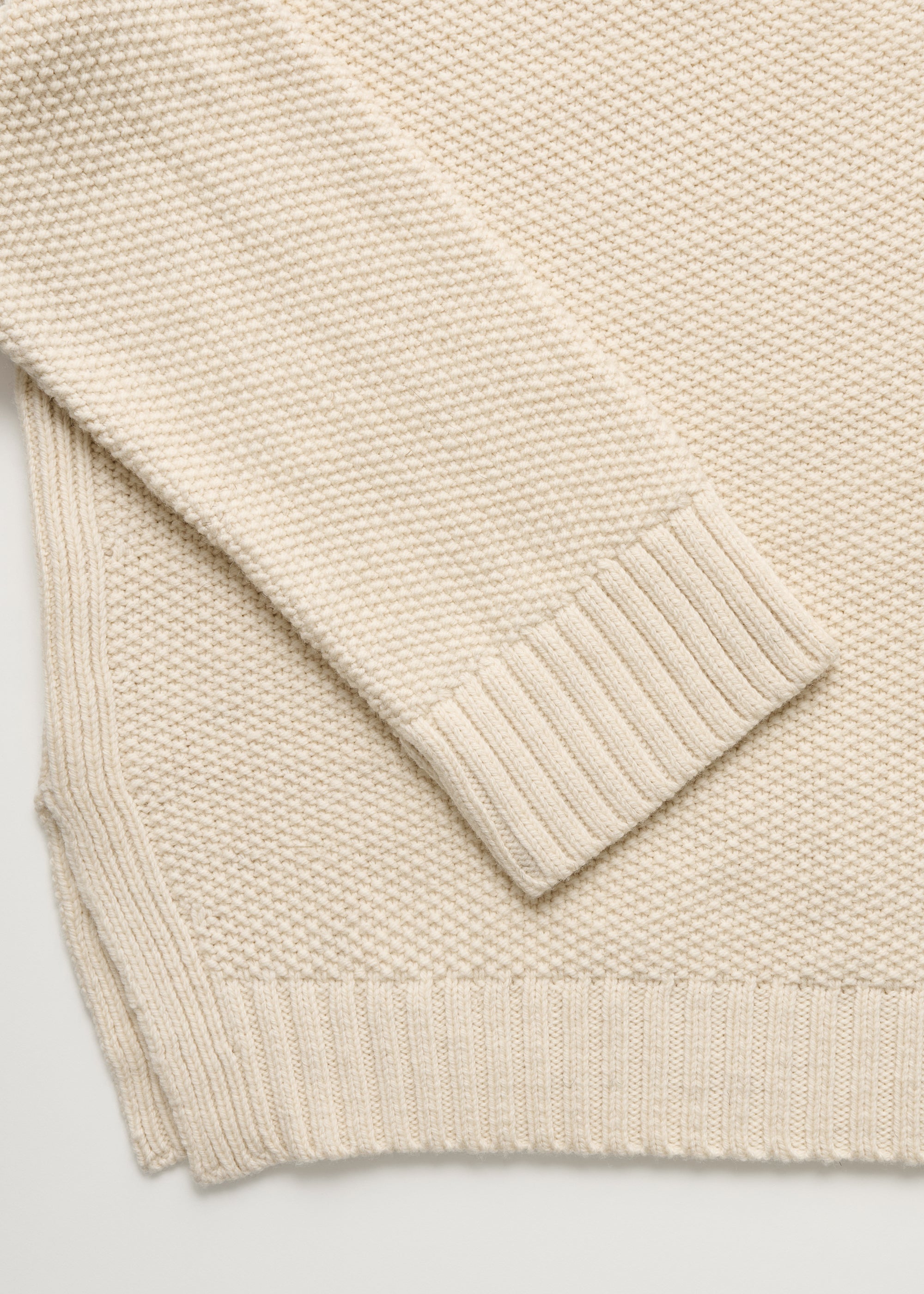 Vetla sweater – highland wool | Pure Ecru Sweater aiayu