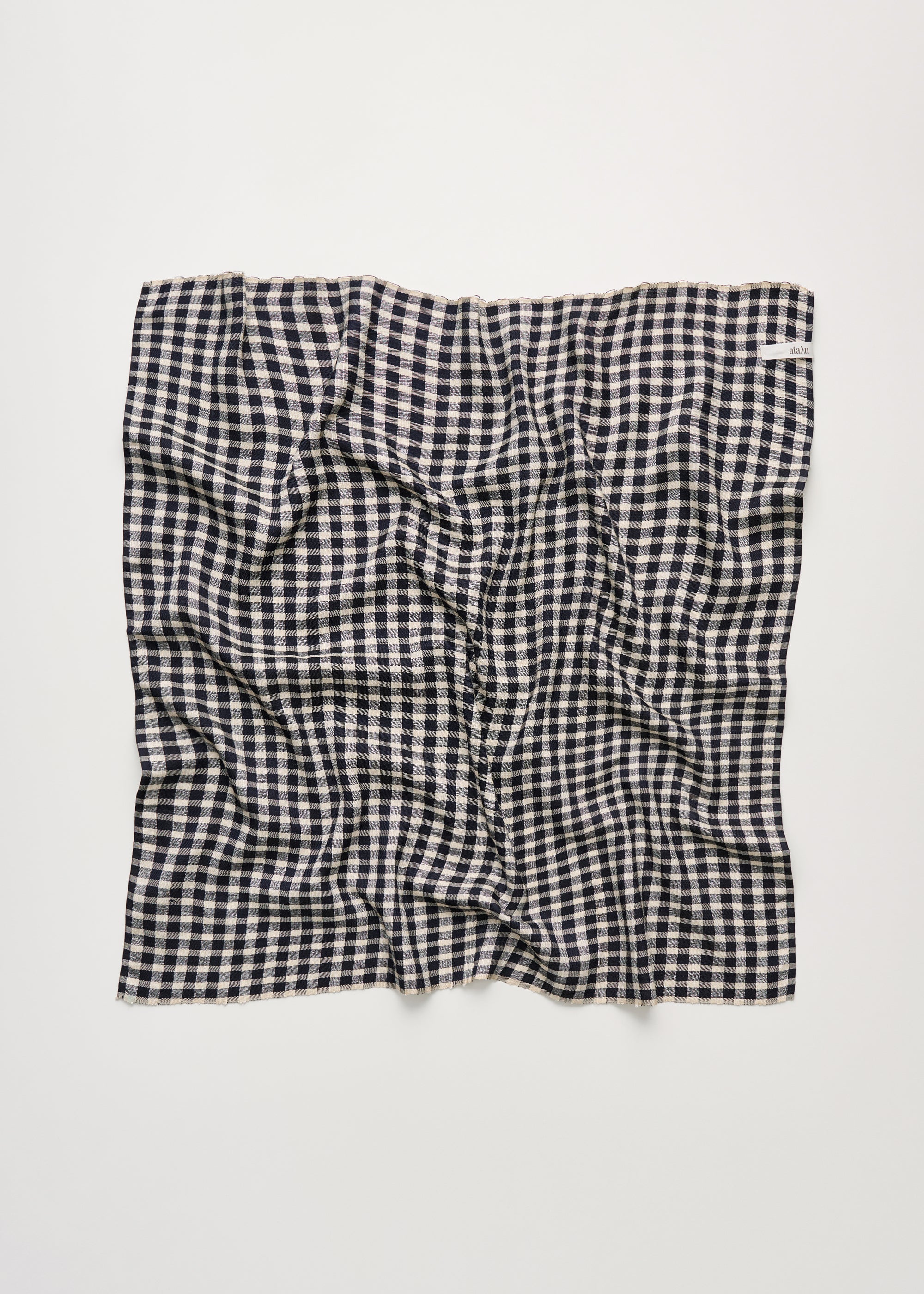 Waya scarf – silk | Mix black Scarf aiayu