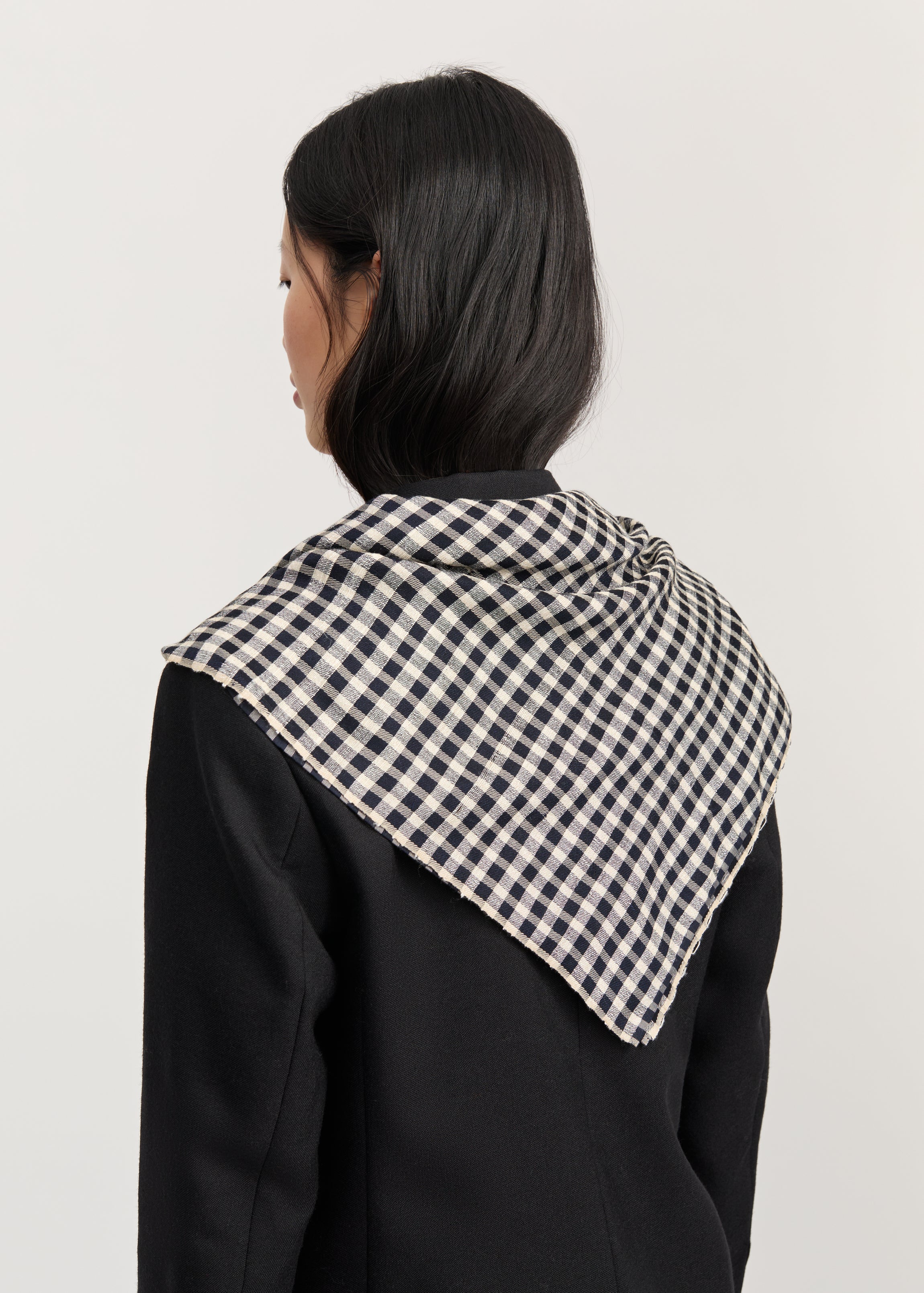 Waya scarf – silk | Mix black Scarf aiayu