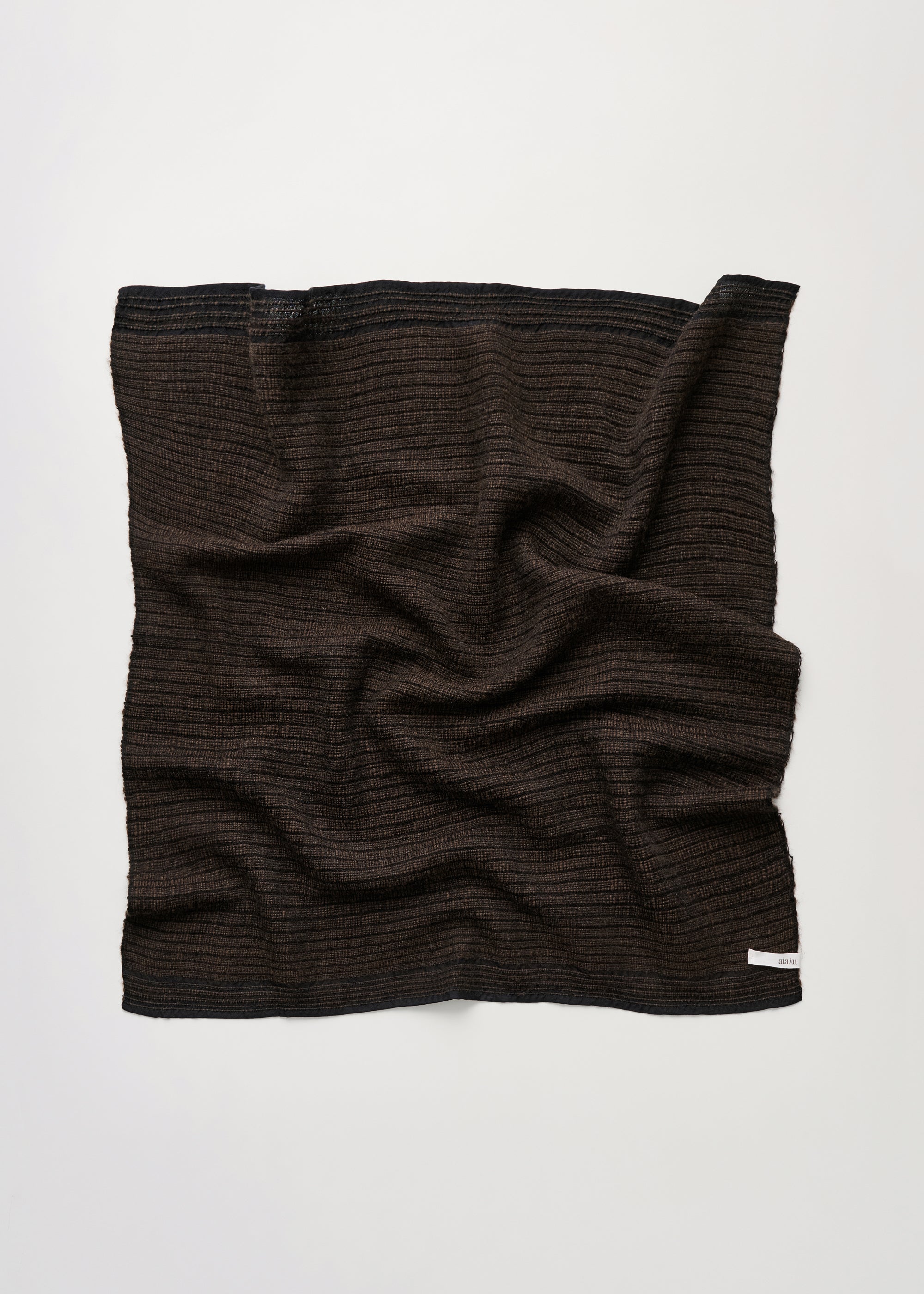 Yas scarf – silk | Mix pure brown Scarf aiayu