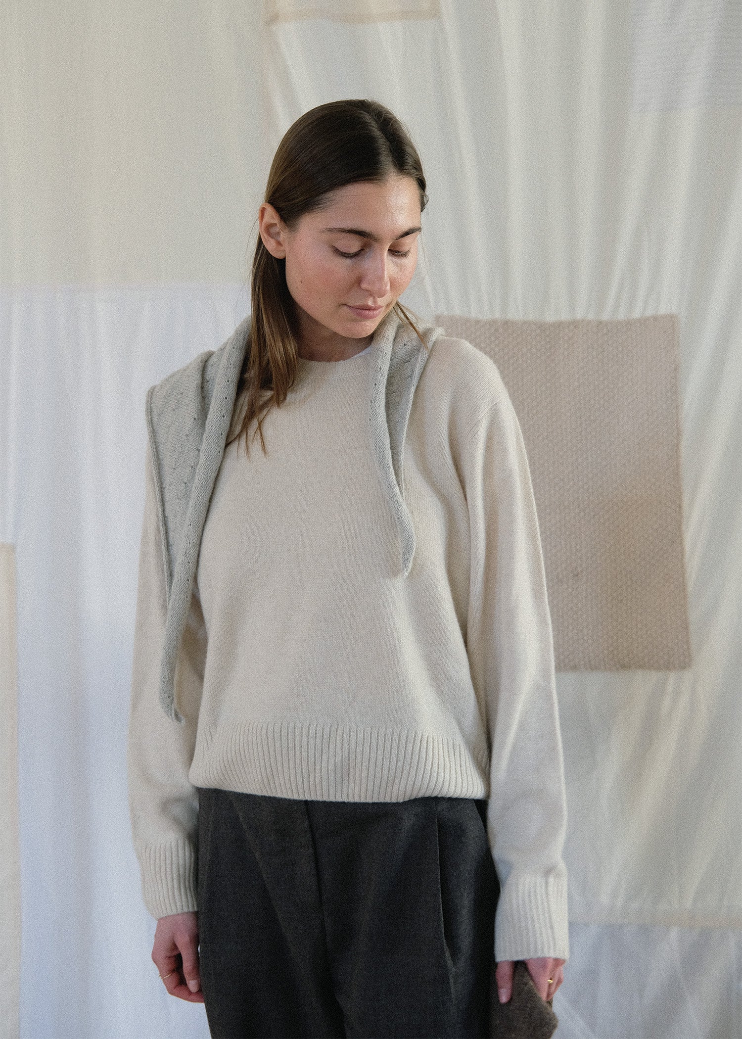 Dora scarf – knitting pattern | Multi Sample/The market aiayu