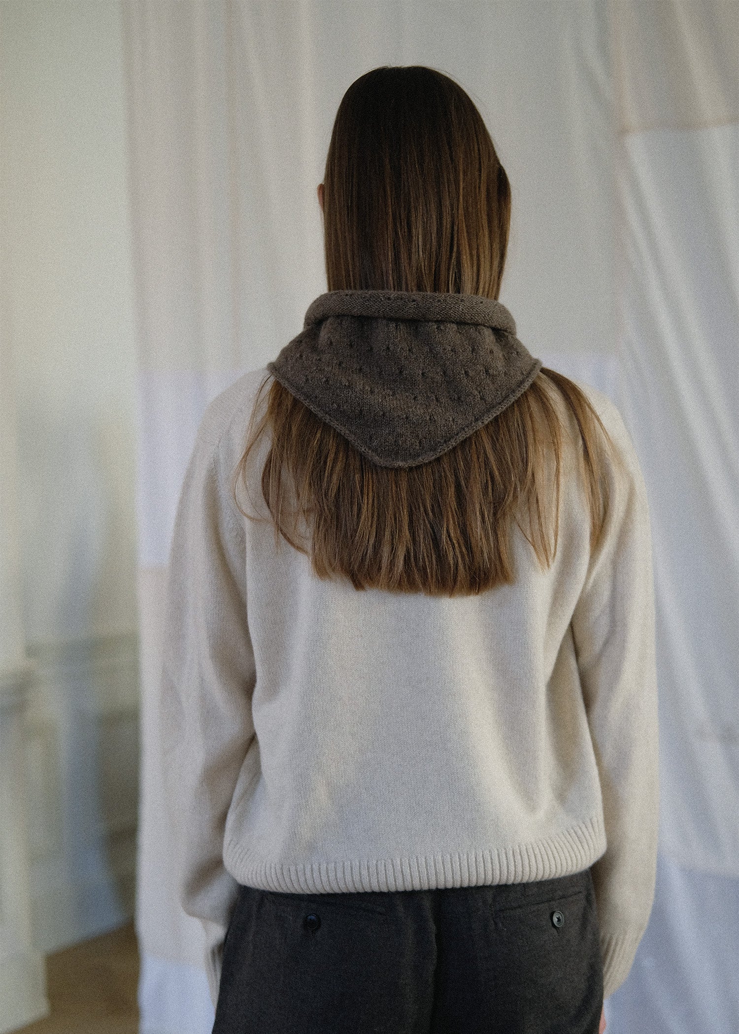 Dora scarf – knitting pattern | Multi Sample/The market aiayu