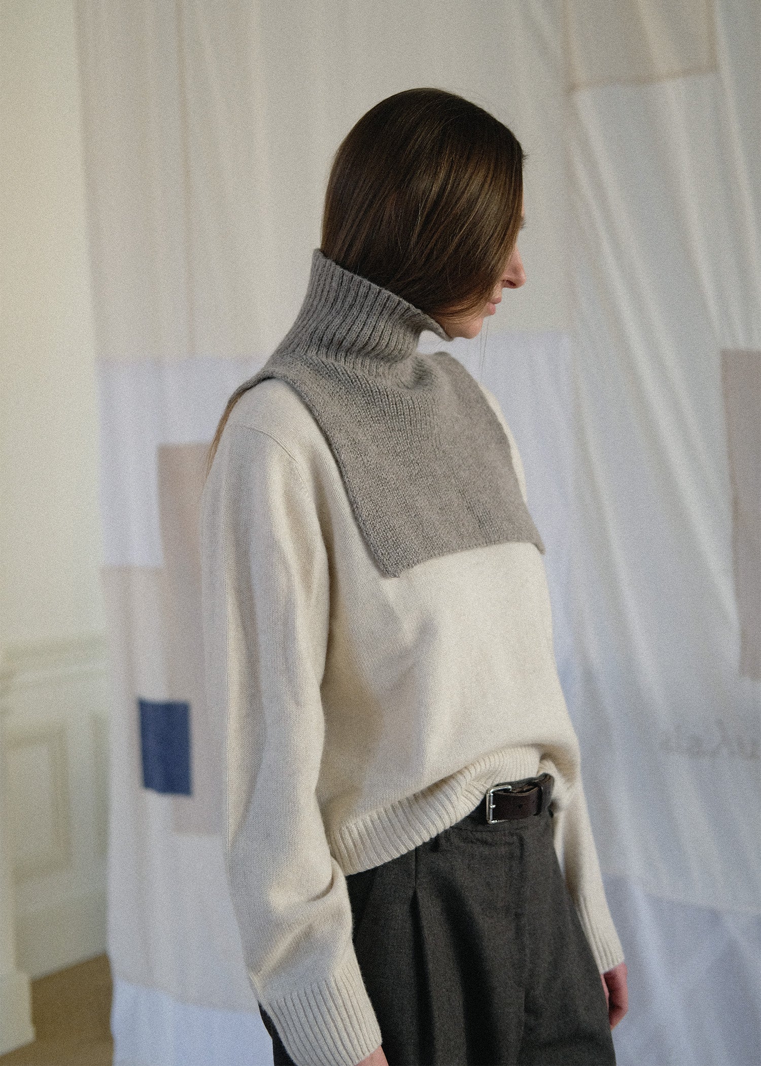 Enya neckwarmer – knitting pattern | Multi Sample/The market aiayu