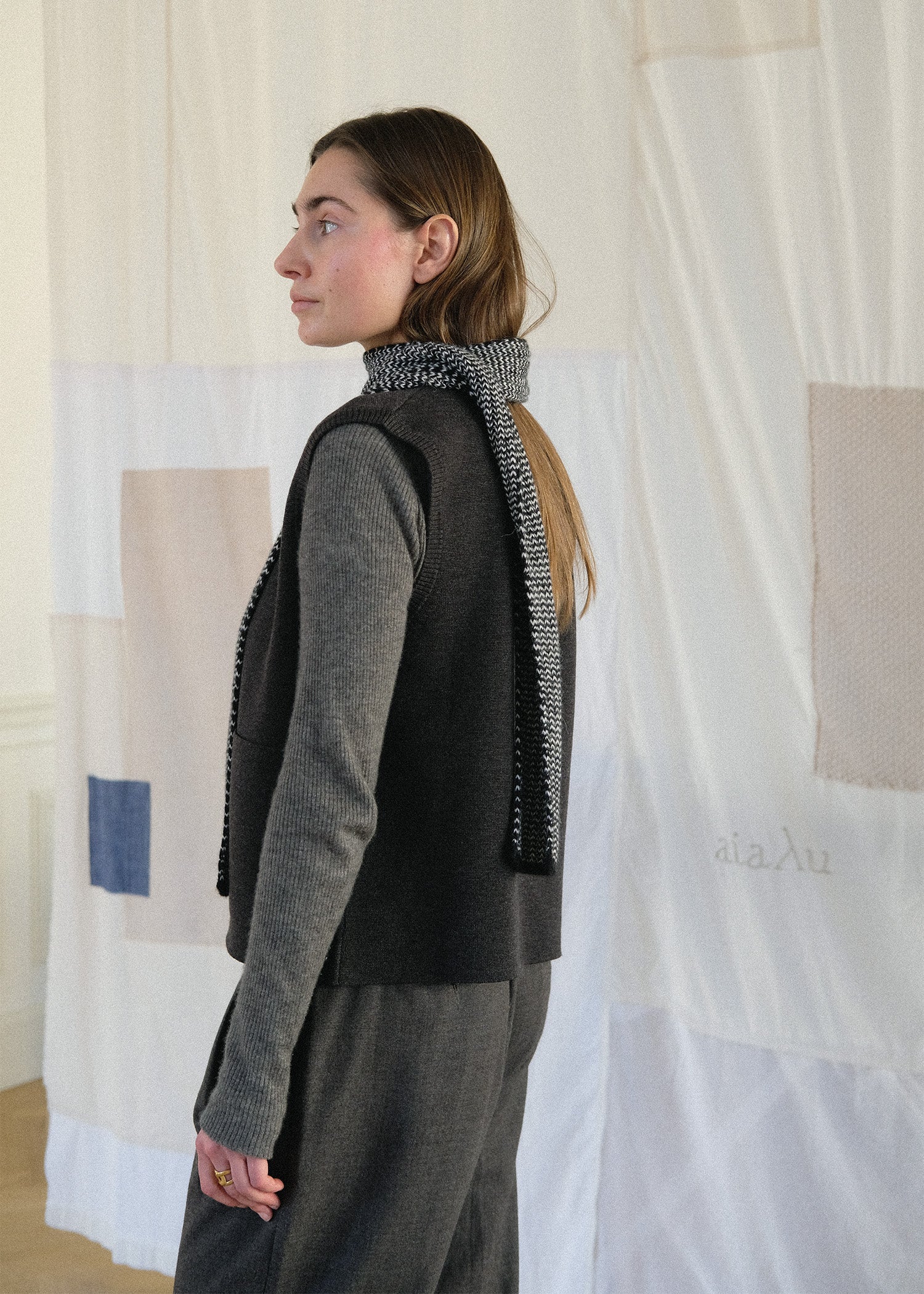 Nardy scarf – knitting pattern | Multi Sample/The market aiayu