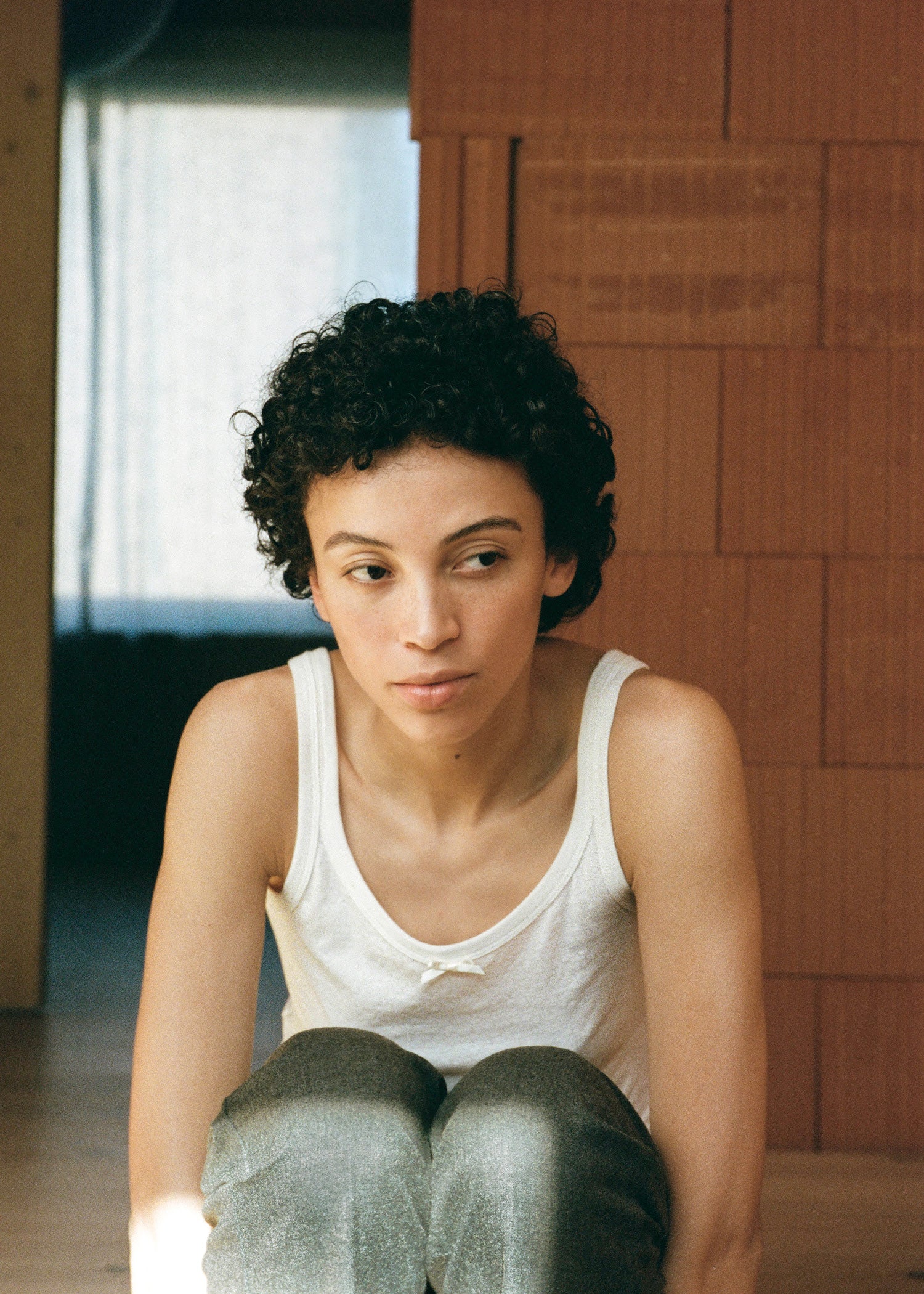 Messhu tank | Pure Ecru Top aiayu