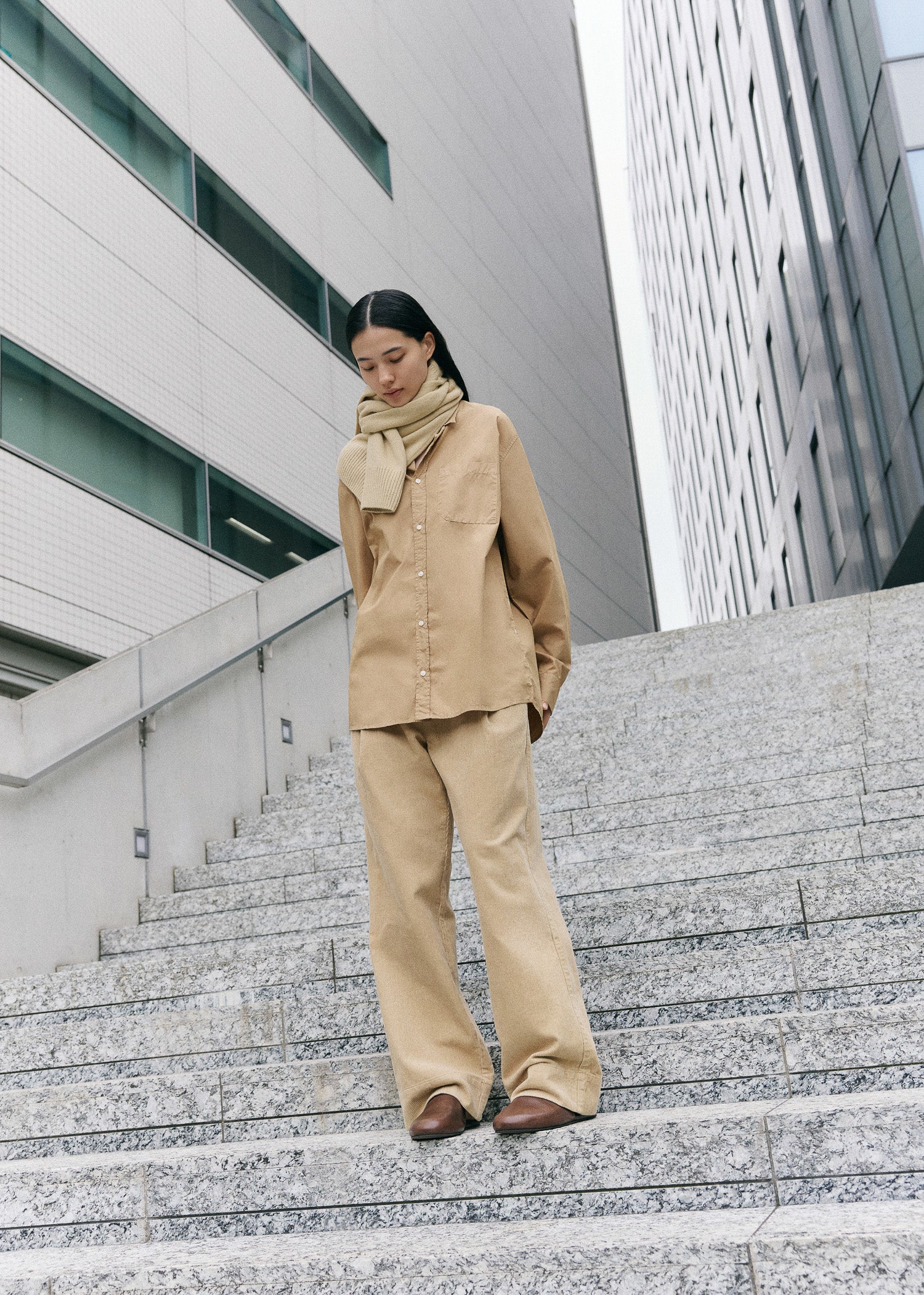 Classic shirt | Dark Fawn Shirt Woven aiayu